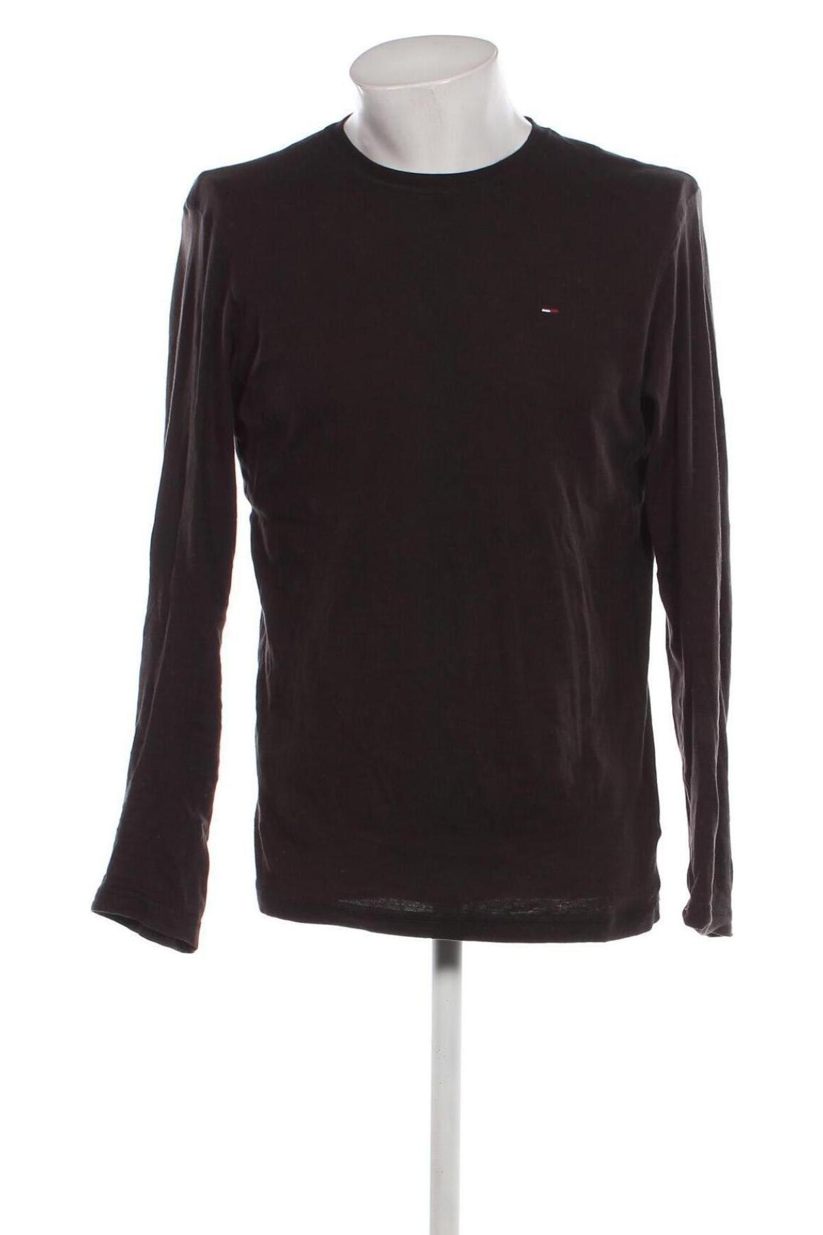 Herren Shirt Tommy Jeans, Größe L, Farbe Braun, Preis 52,89 €