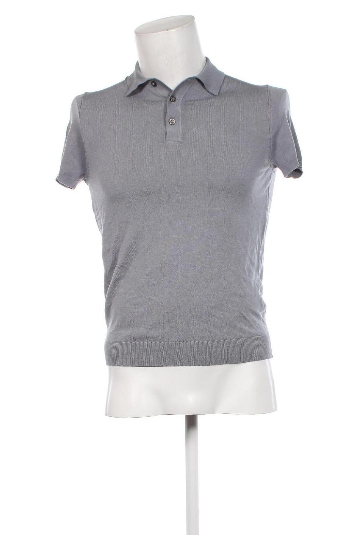 Ανδρική μπλούζα Zara, Μέγεθος M, Χρώμα Γκρί, Τιμή 10,23 €