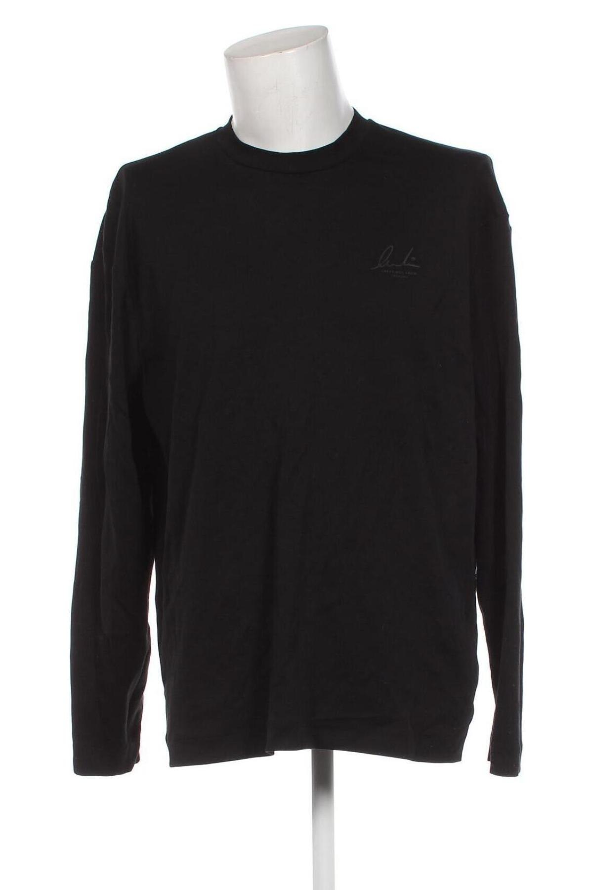 Ανδρική μπλούζα Zara, Μέγεθος XL, Χρώμα Μαύρο, Τιμή 6,14 €