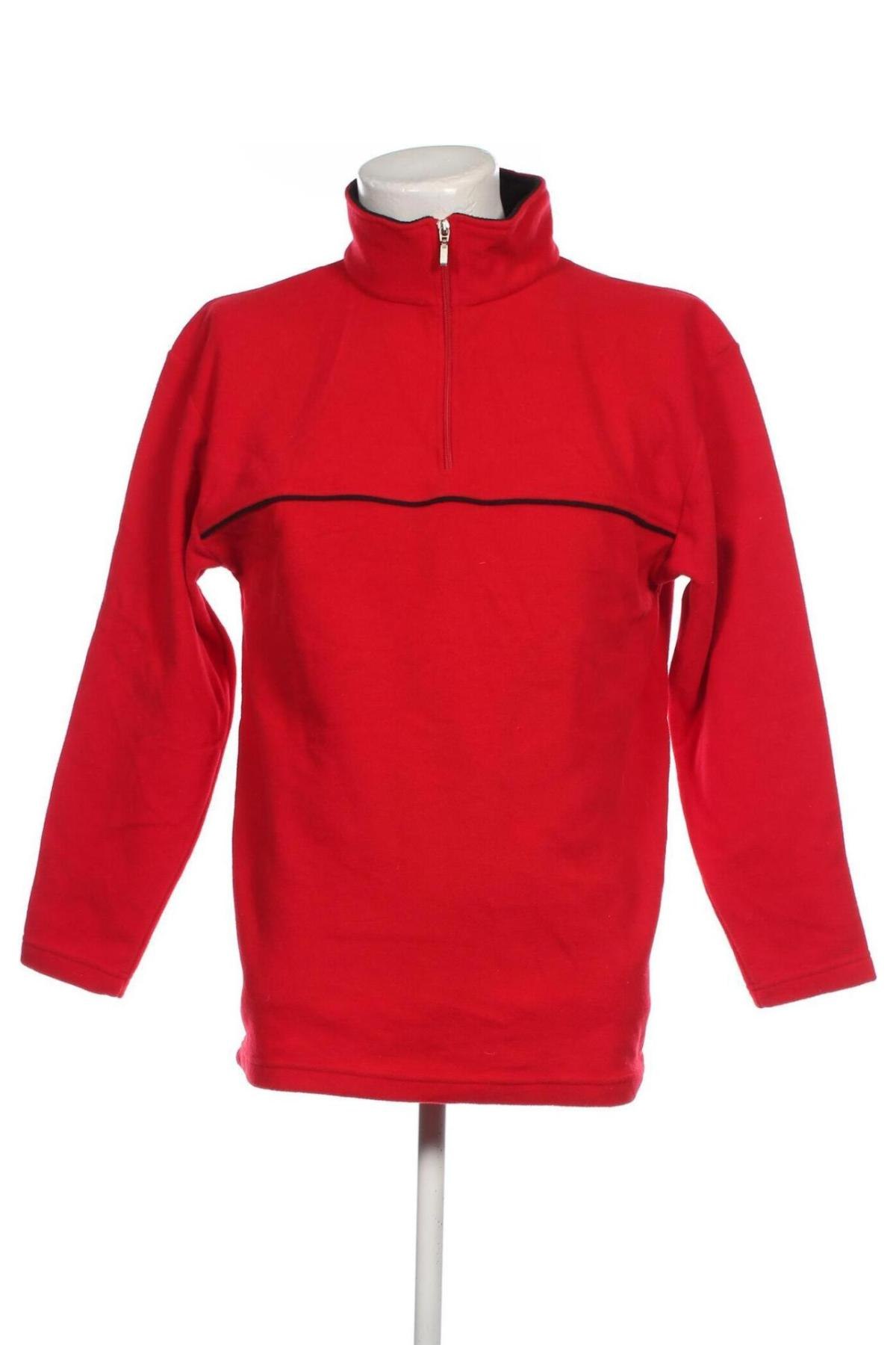 Herren Fleece Shirt, Größe XL, Farbe Rot, Preis € 11,27