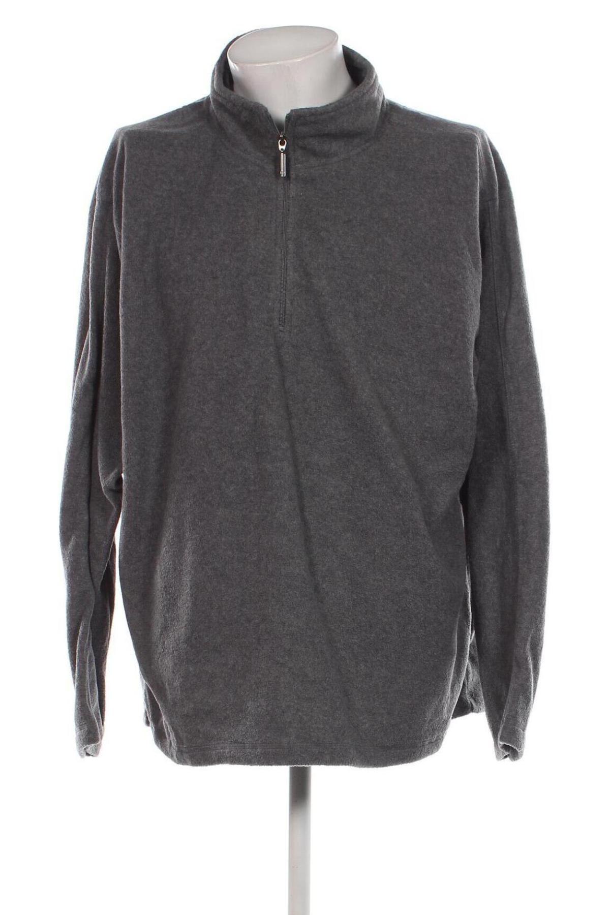 Ανδρική μπλούζα fleece Canda, Μέγεθος 3XL, Χρώμα Γκρί, Τιμή 9,96 €