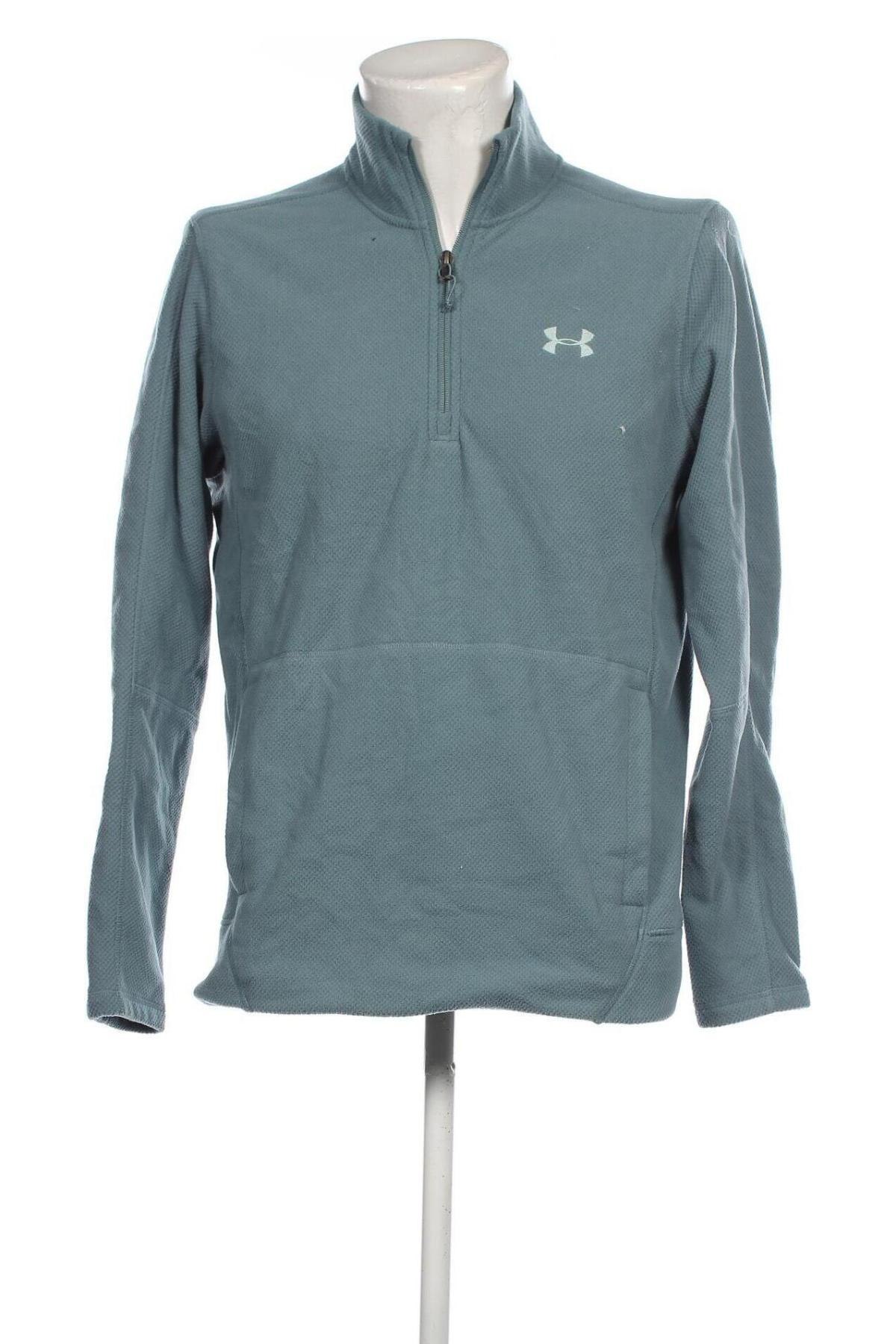 Herren Fleece Shirt Under Armour, Größe L, Farbe Blau, Preis 23,66 €