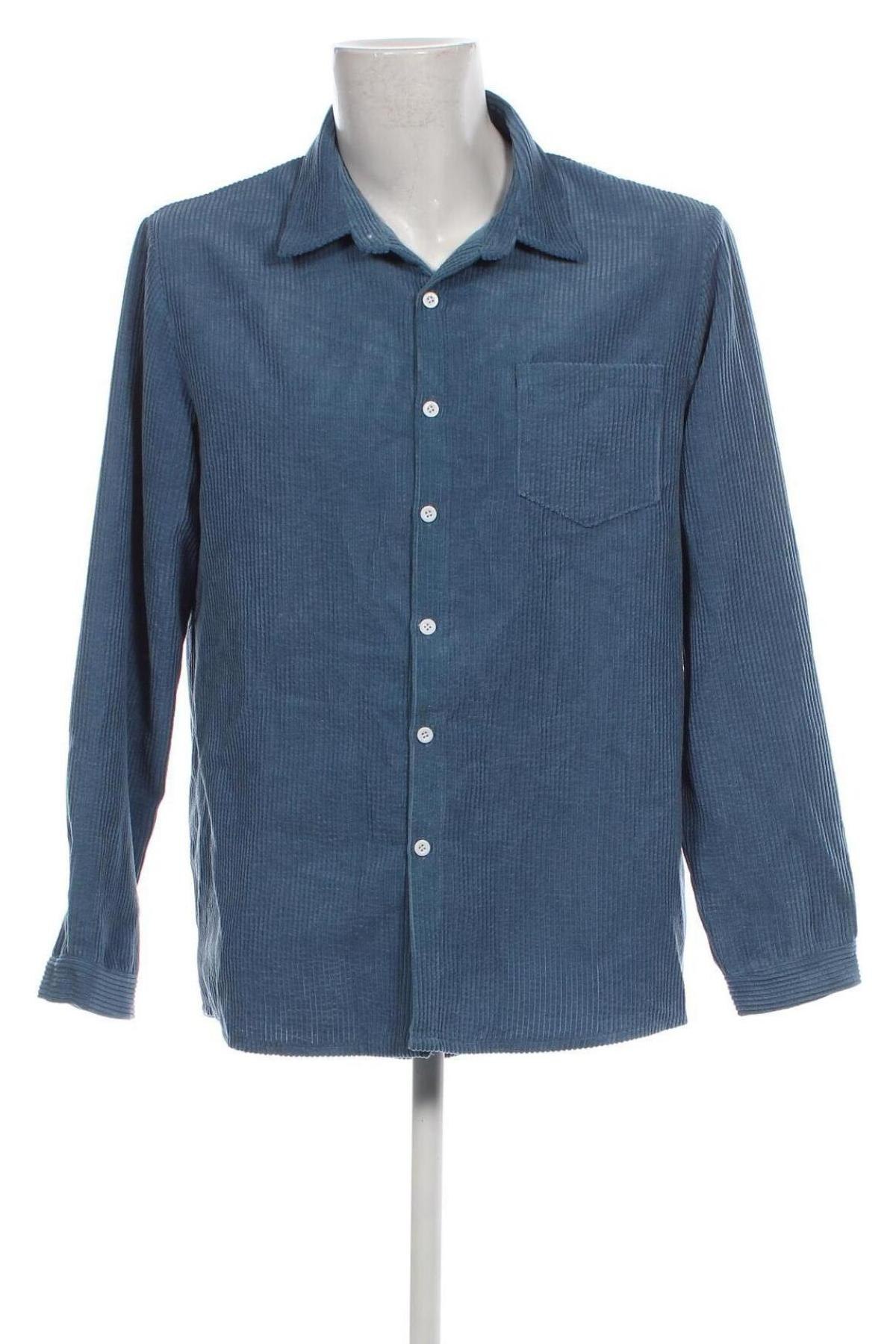 Herrenhemd, Größe L, Farbe Blau, Preis € 8,07