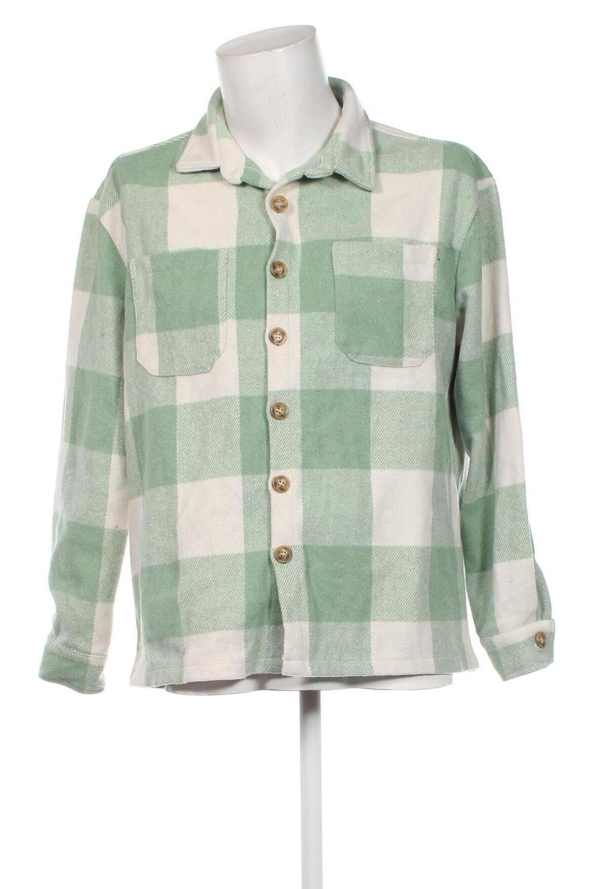 Herrenhemd, Größe M, Farbe Grün, Preis 7,06 €