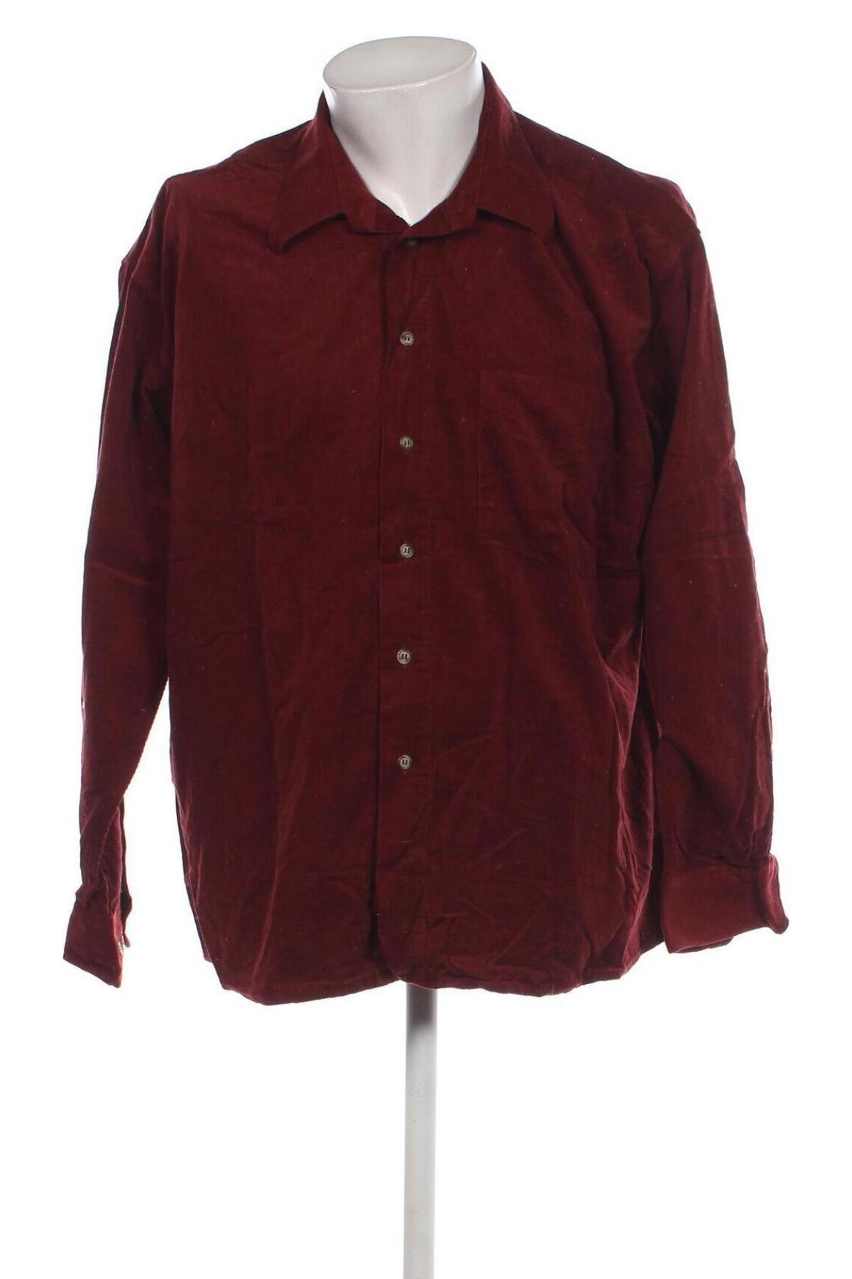 Herrenhemd, Größe XXL, Farbe Rot, Preis € 9,08