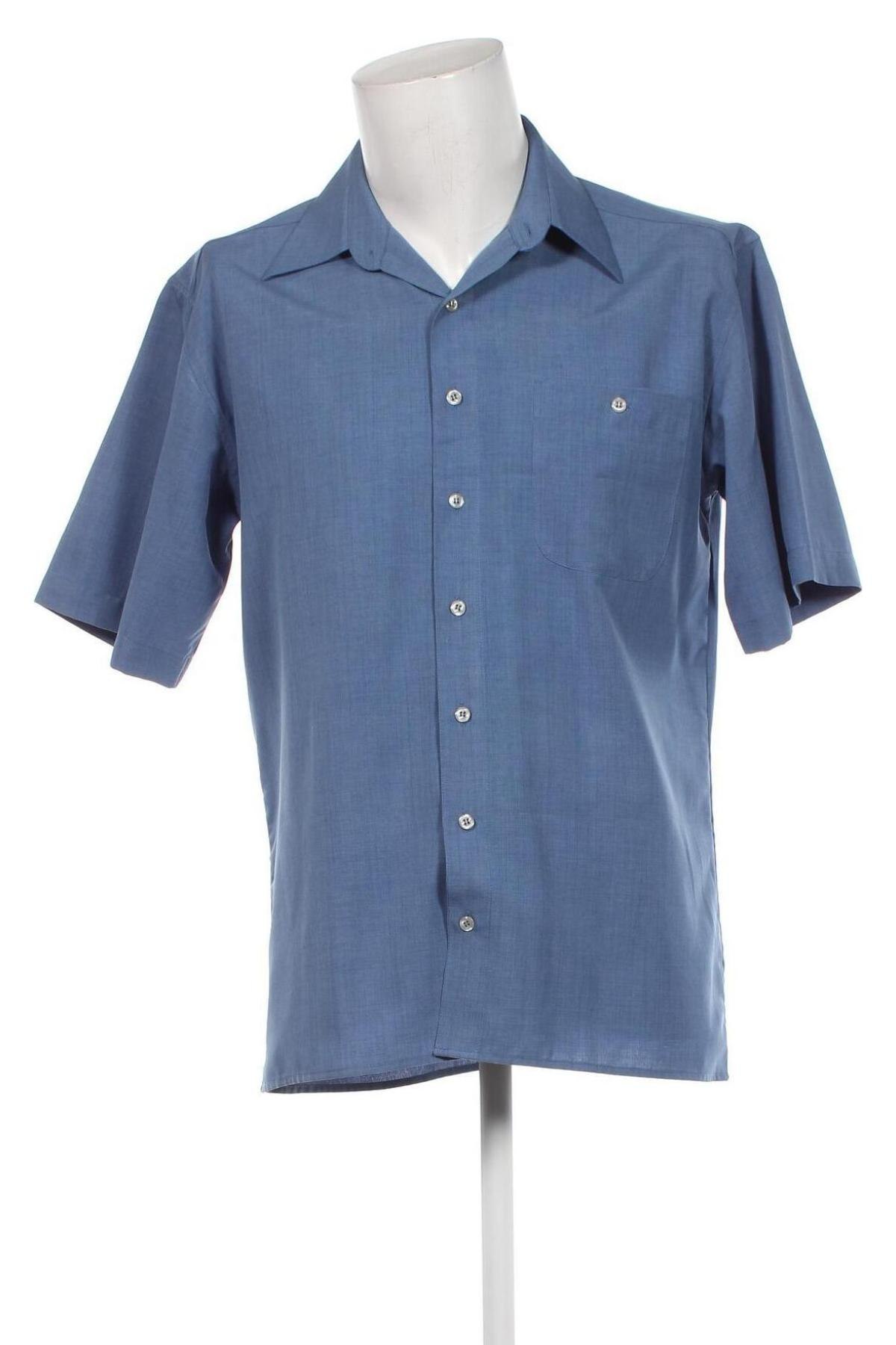 Herrenhemd, Größe M, Farbe Blau, Preis € 8,45