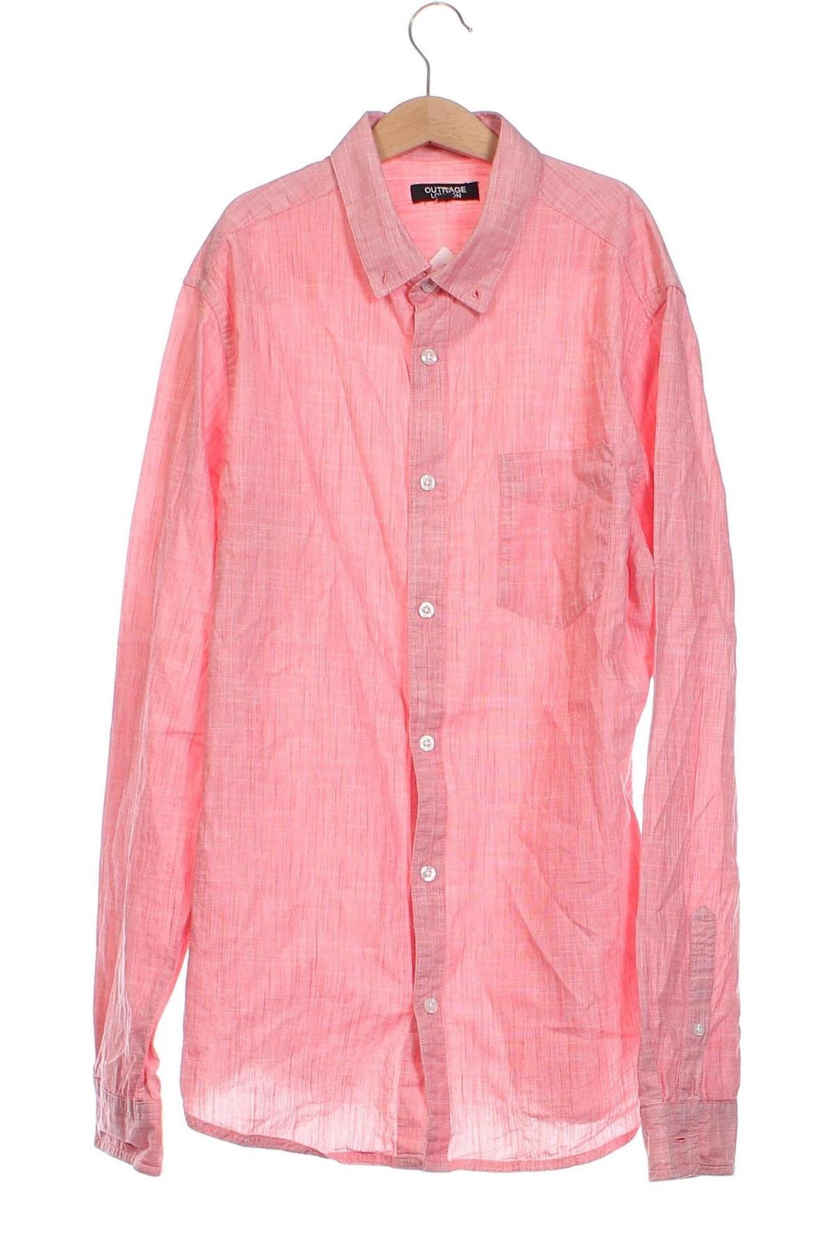 Herrenhemd, Größe M, Farbe Rosa, Preis € 8,45