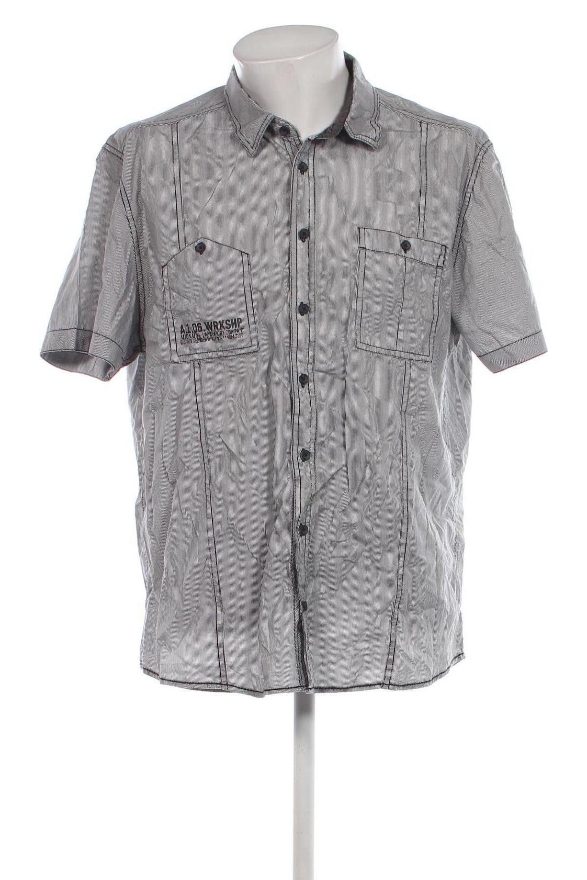 Ανδρικό πουκάμισο Angelo Litrico, Μέγεθος L, Χρώμα Γκρί, Τιμή 9,33 €