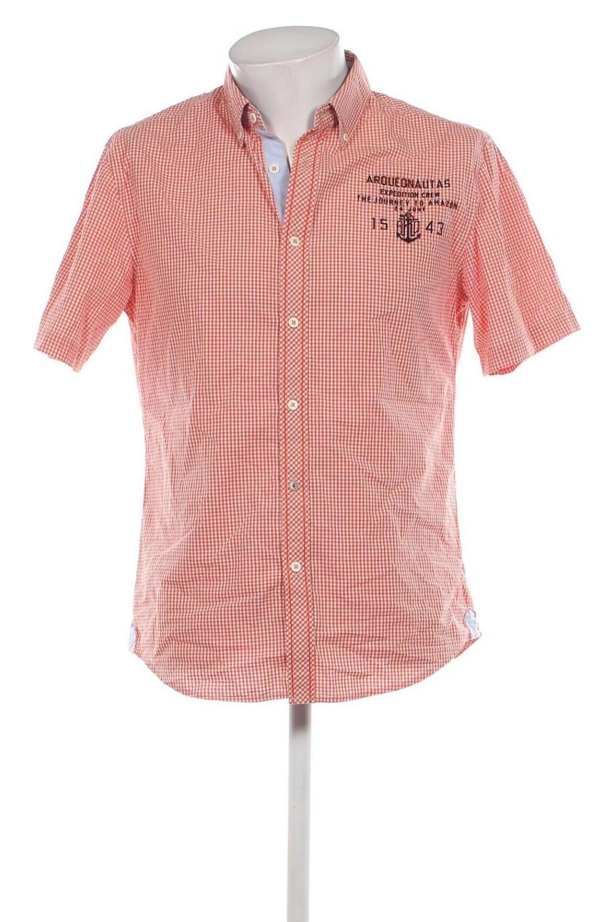 Ανδρικό πουκάμισο Arqueonautas, Μέγεθος M, Χρώμα Πολύχρωμο, Τιμή 11,36 €