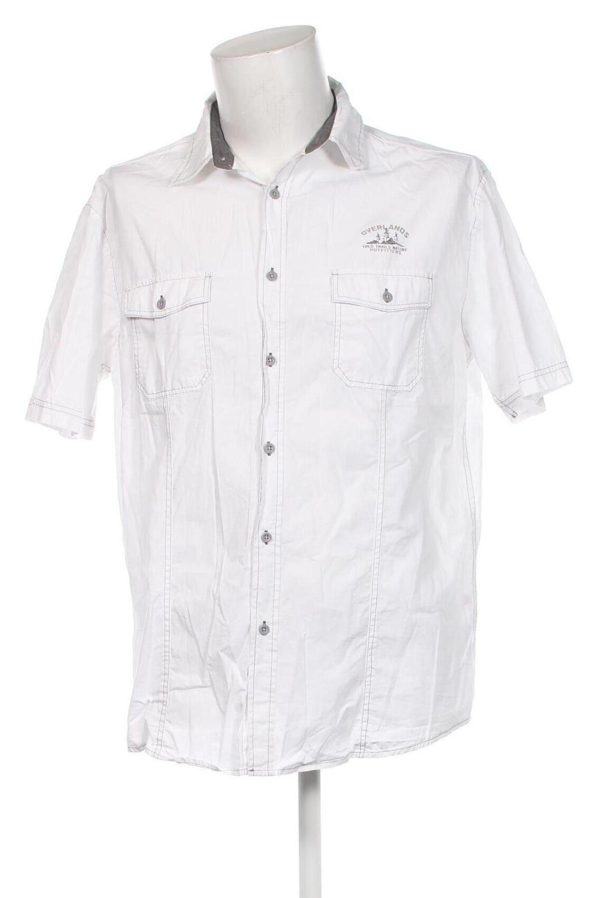 Ανδρικό πουκάμισο Atlas For Men, Μέγεθος XL, Χρώμα Λευκό, Τιμή 9,30 €