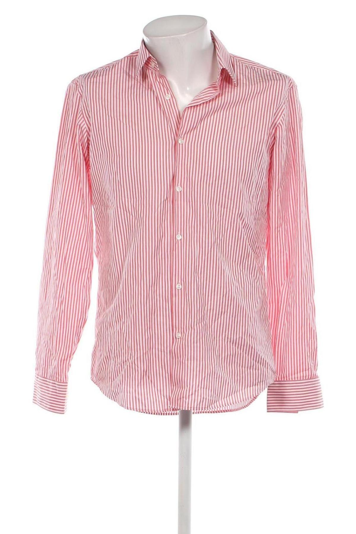Ανδρικό πουκάμισο BOSS, Μέγεθος M, Χρώμα Κόκκινο, Τιμή 35,88 €