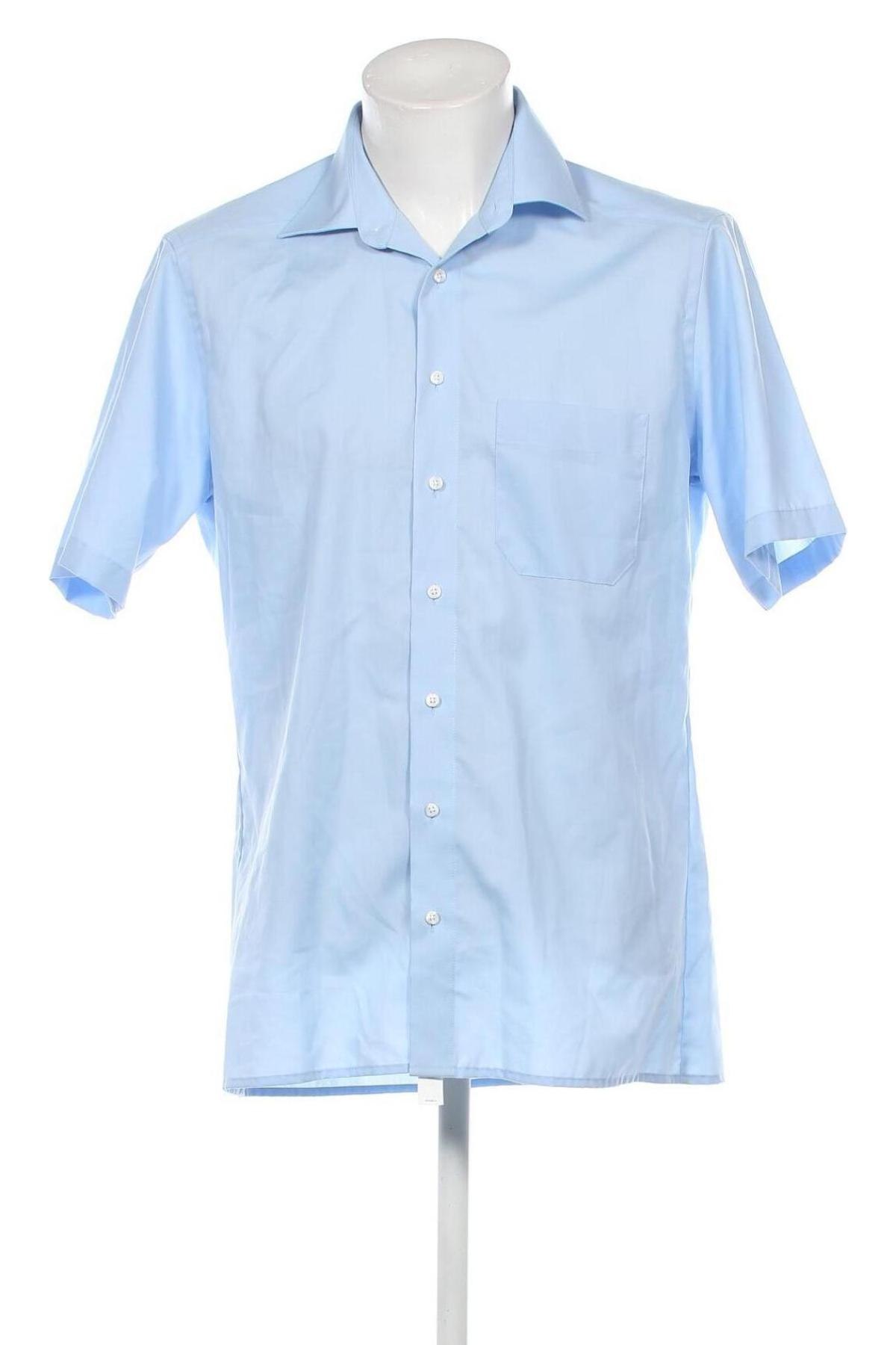 Ανδρικό πουκάμισο C.Comberti, Μέγεθος L, Χρώμα Μπλέ, Τιμή 9,33 €