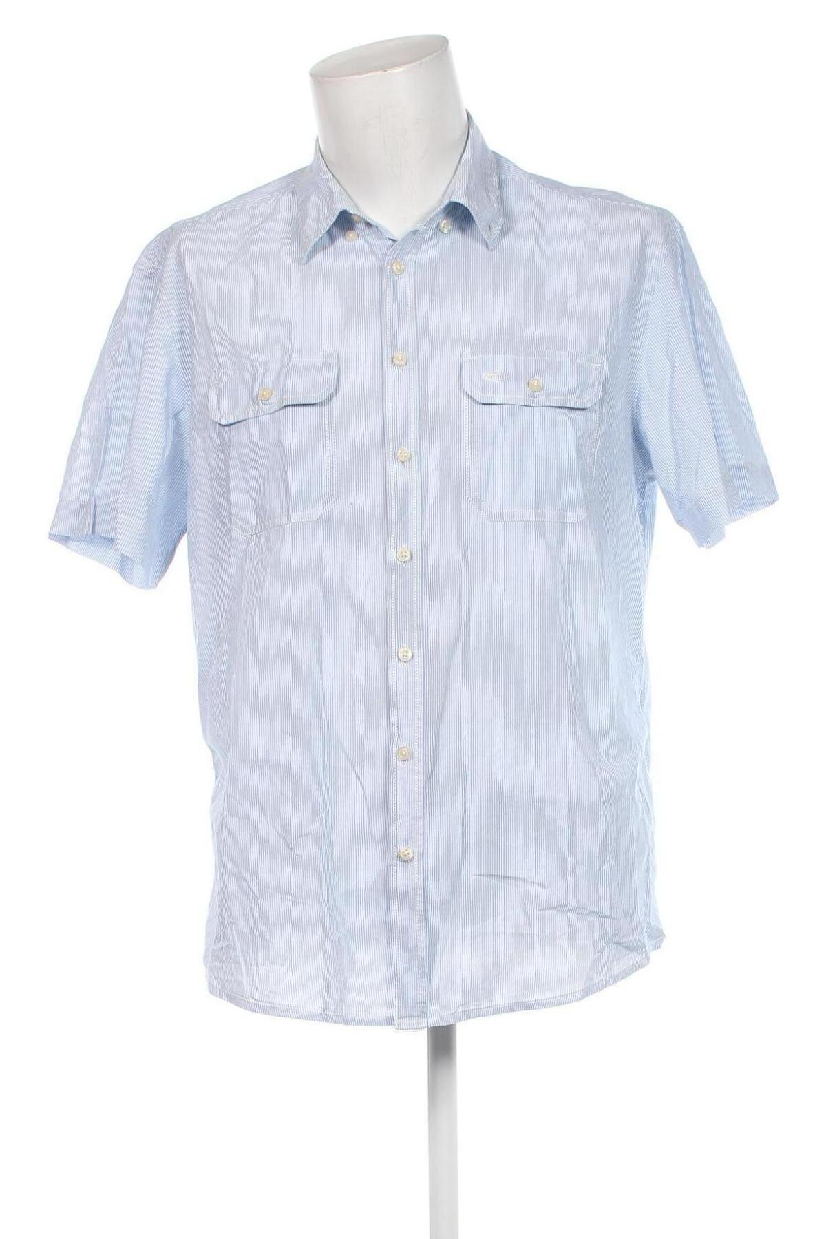 Ανδρικό πουκάμισο Camel Active, Μέγεθος L, Χρώμα Μπλέ, Τιμή 24,46 €