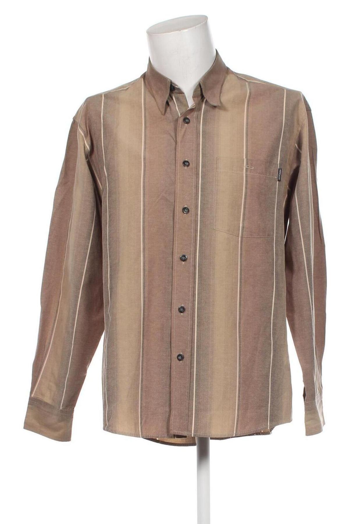 Ανδρικό πουκάμισο Camel Active, Μέγεθος L, Χρώμα Καφέ, Τιμή 16,03 €