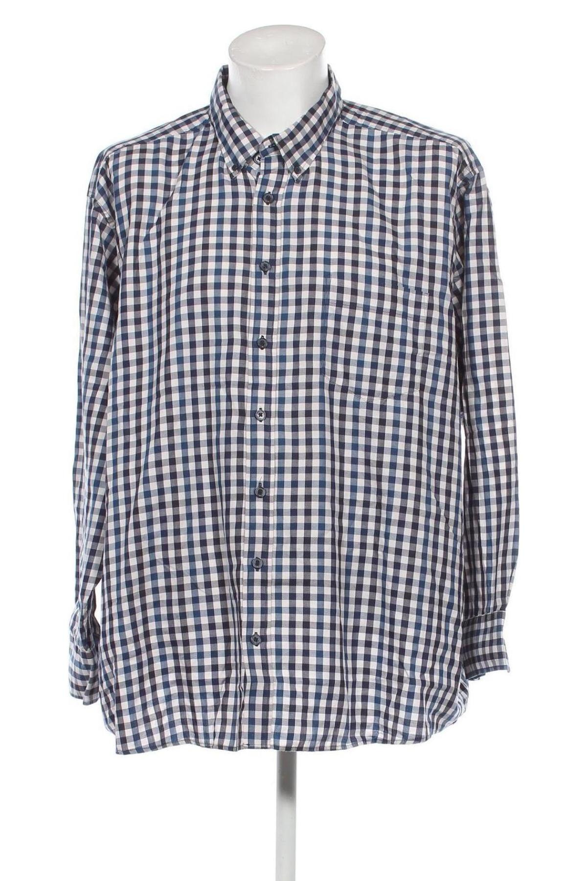 Ανδρικό πουκάμισο Canda, Μέγεθος 4XL, Χρώμα Μπλέ, Τιμή 8,97 €