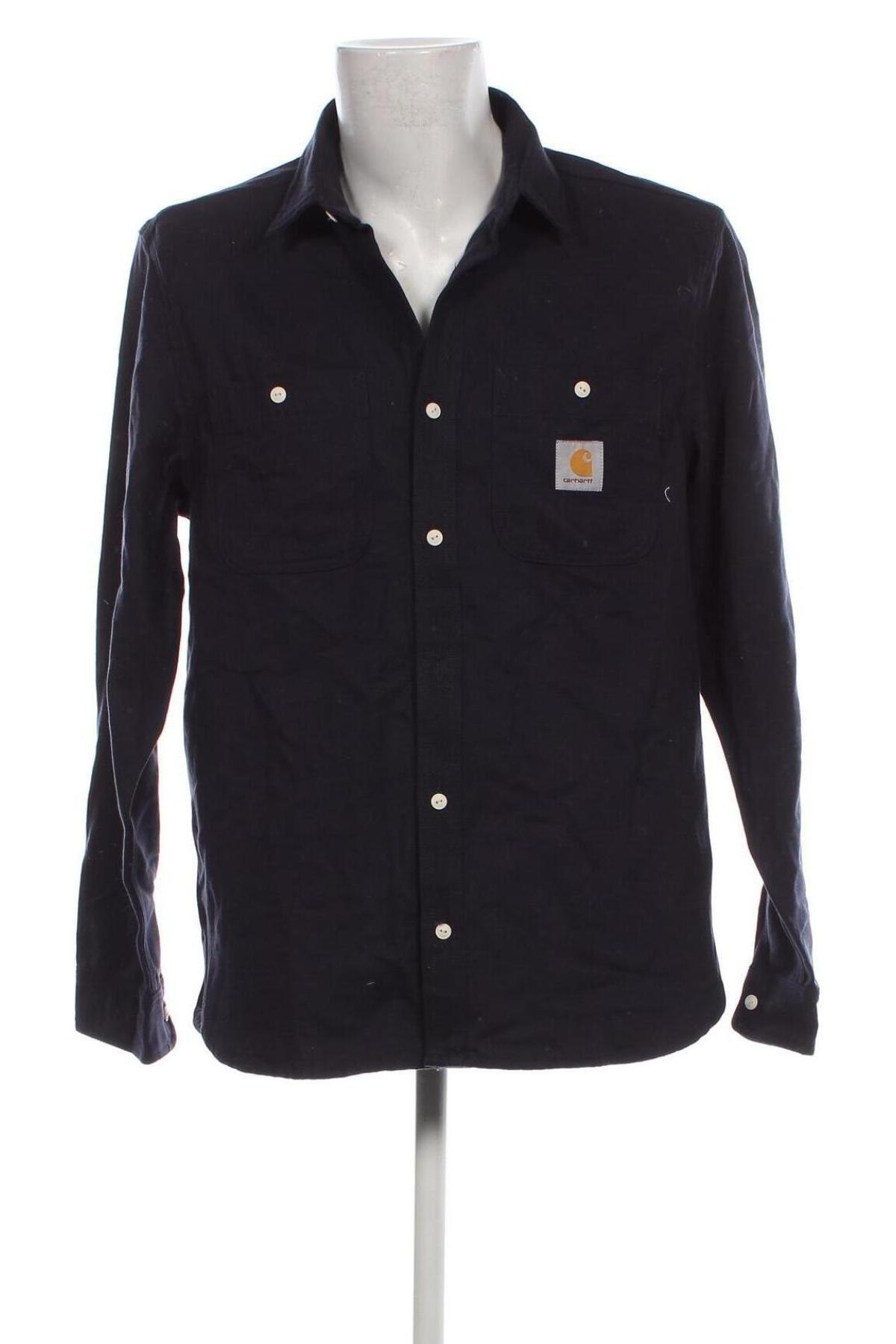 Herrenhemd Carhartt, Größe L, Farbe Blau, Preis € 44,23