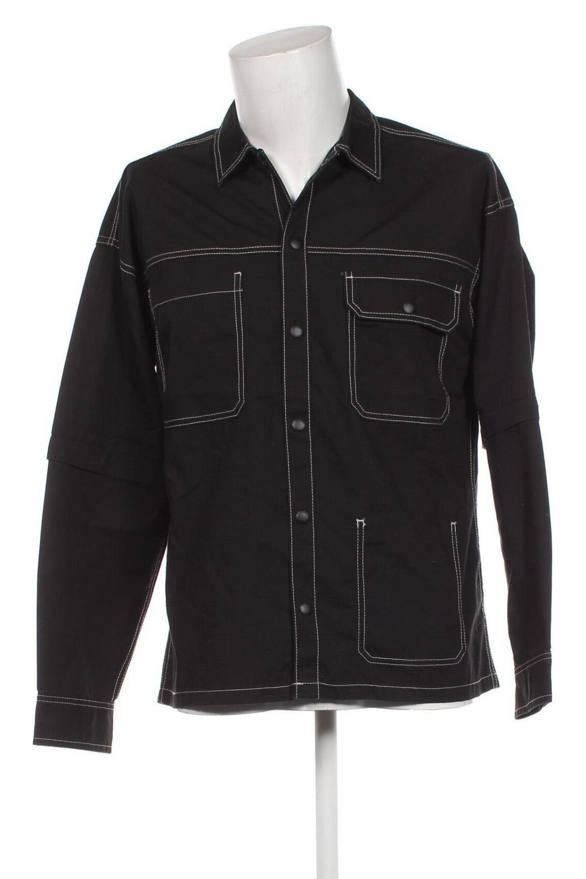 Pánská košile  Core By Jack & Jones, Velikost L, Barva Černá, Cena  614,00 Kč