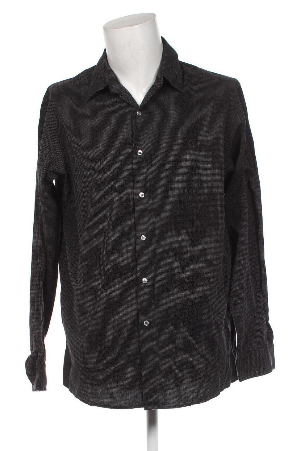 Ανδρικό πουκάμισο DKNY, Μέγεθος XL, Χρώμα Μαύρο, Τιμή 38,30 €