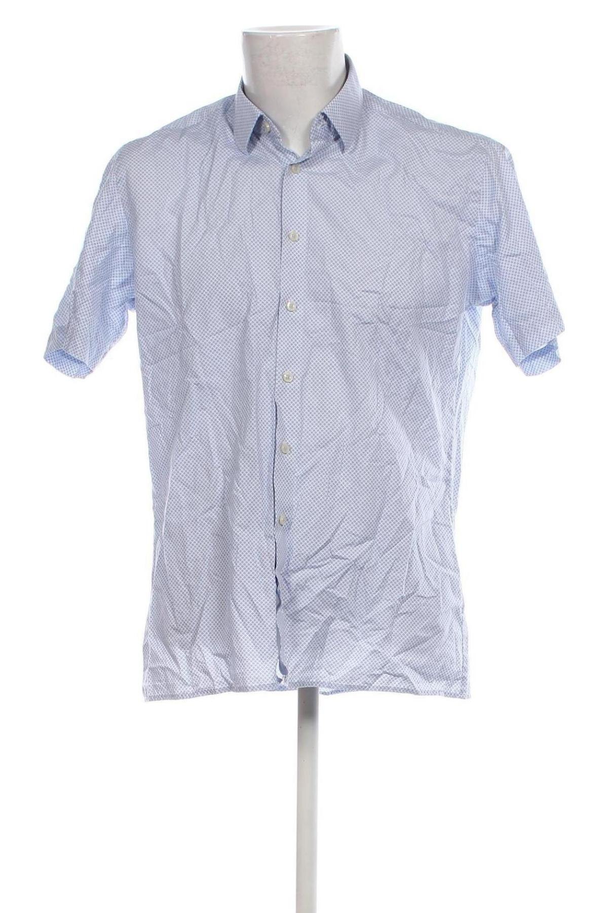 Ανδρικό πουκάμισο Digel, Μέγεθος L, Χρώμα Μπλέ, Τιμή 21,03 €