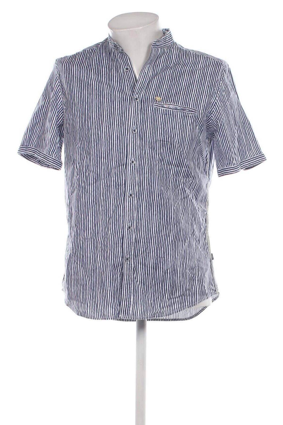 Ανδρικό πουκάμισο Engbers, Μέγεθος M, Χρώμα Μπλέ, Τιμή 13,66 €