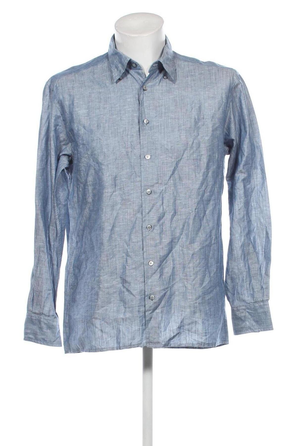 Herrenhemd Eterna, Größe L, Farbe Blau, Preis 38,27 €