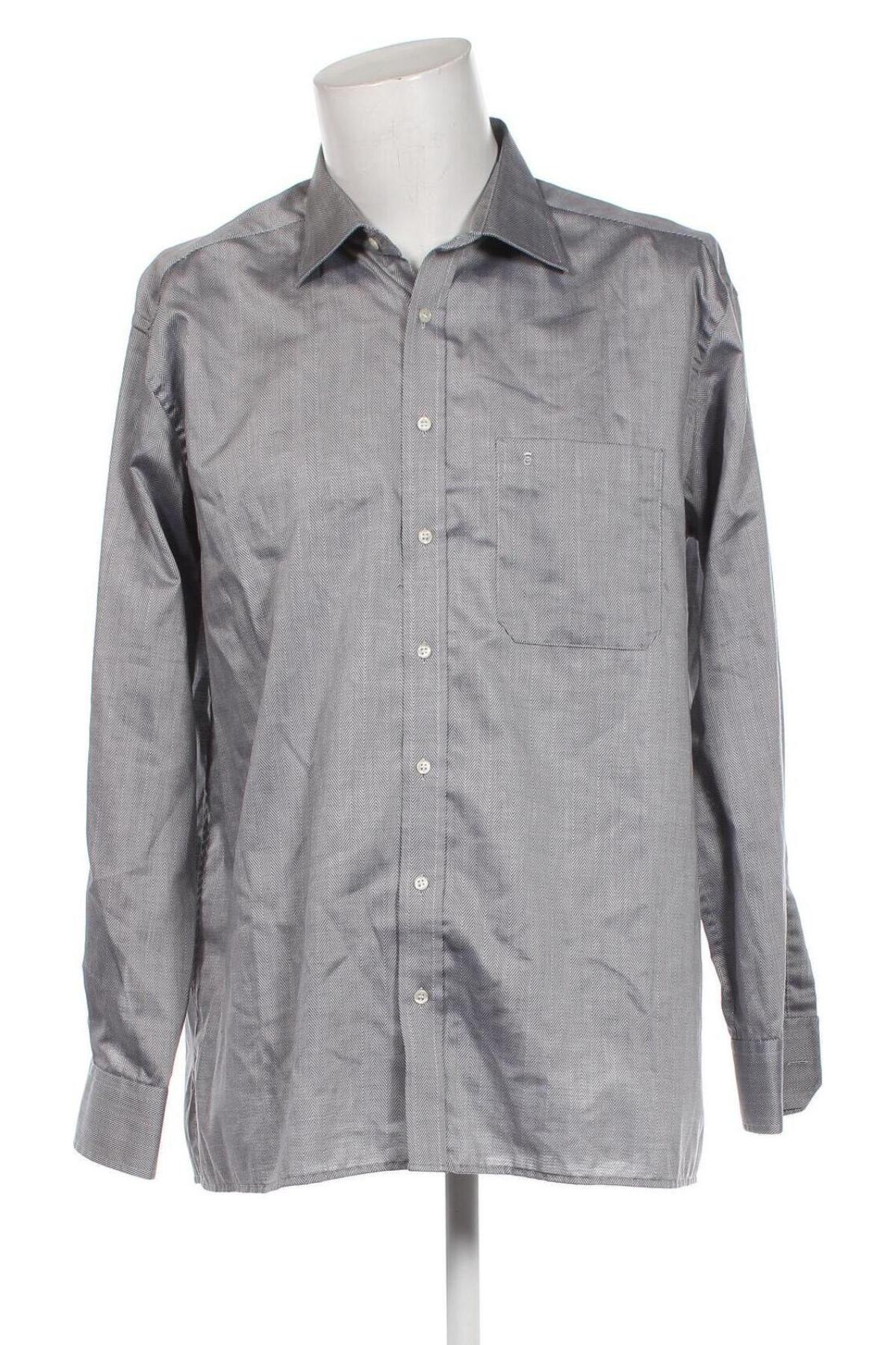 Ανδρικό πουκάμισο Eterna, Μέγεθος XL, Χρώμα Γκρί, Τιμή 28,47 €