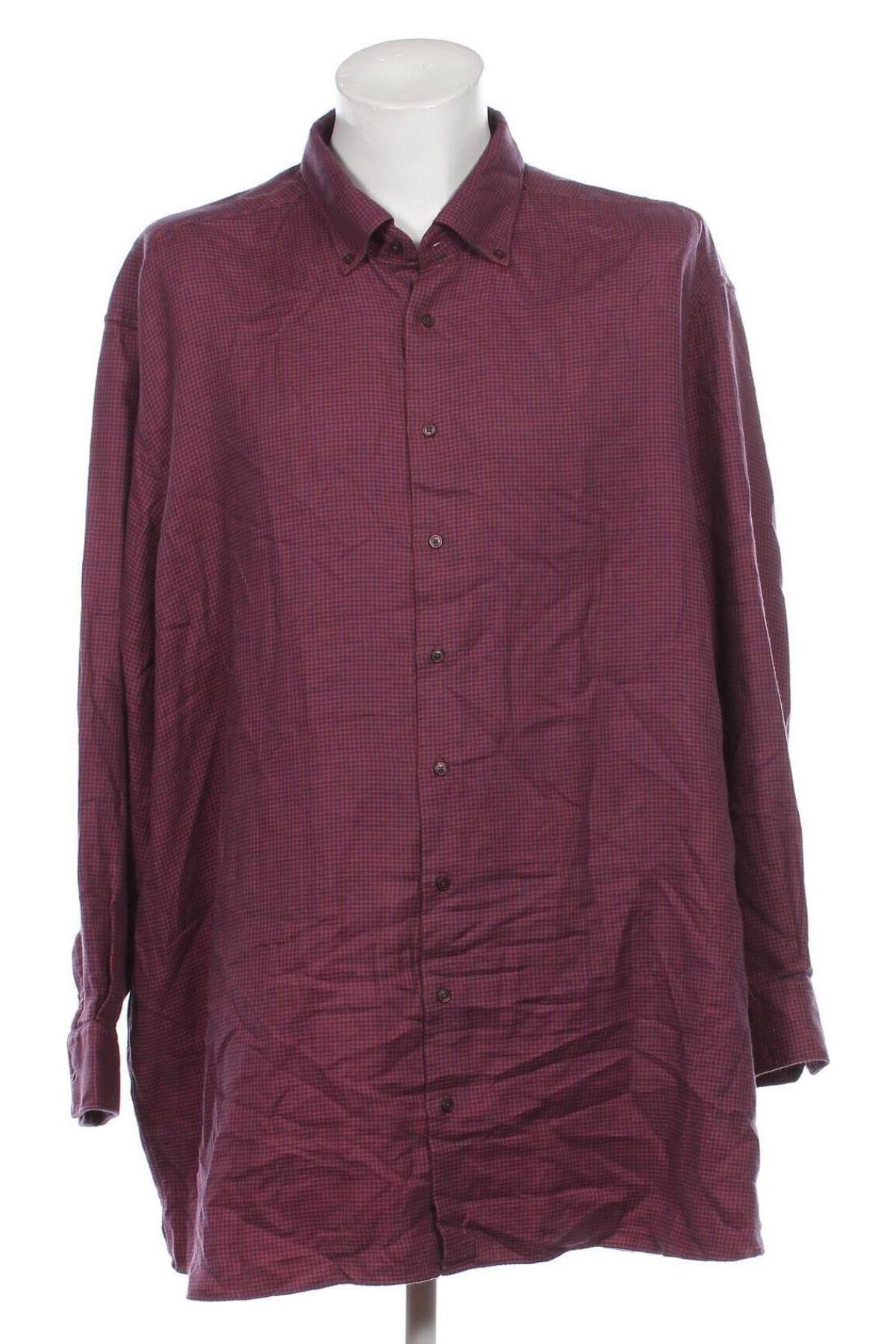 Ανδρικό πουκάμισο Eterna, Μέγεθος 5XL, Χρώμα Βιολετί, Τιμή 17,01 €