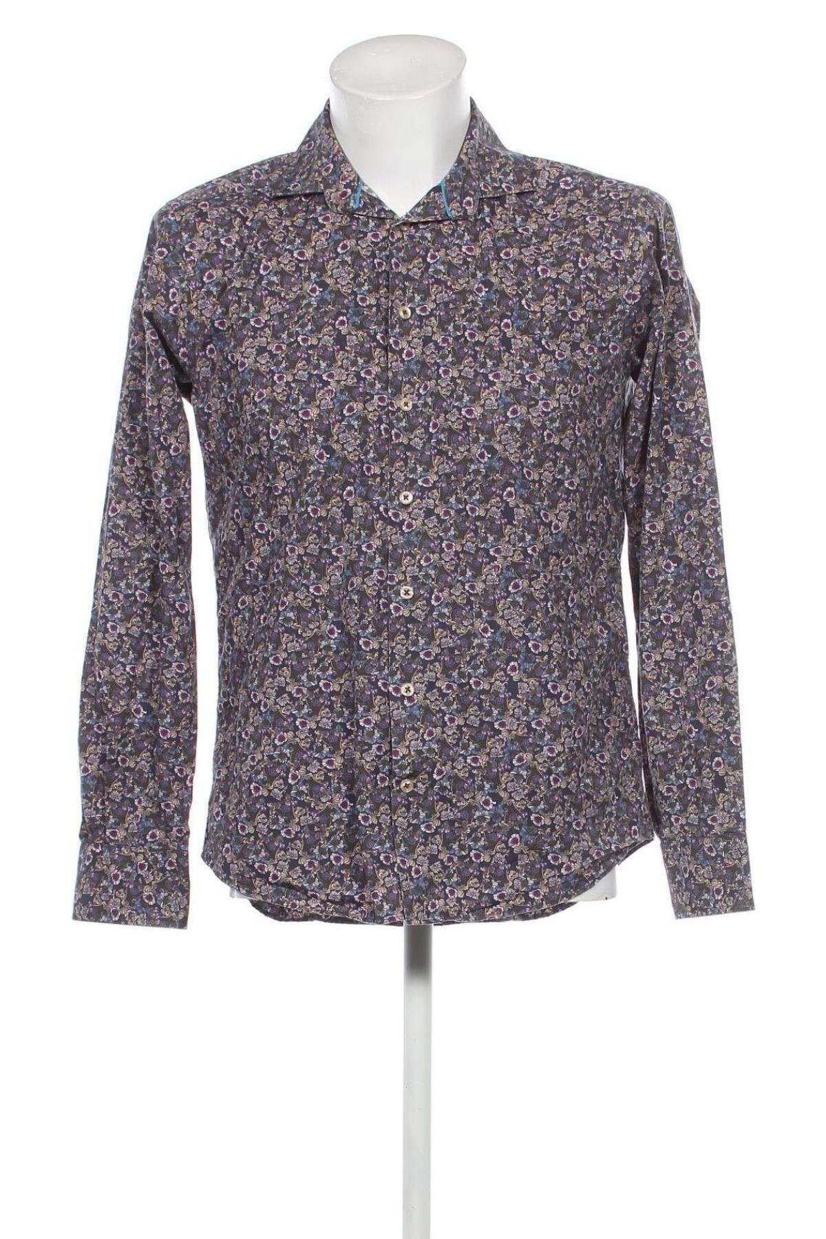 Ανδρικό πουκάμισο Gino Marcello, Μέγεθος M, Χρώμα Πολύχρωμο, Τιμή 19,18 €