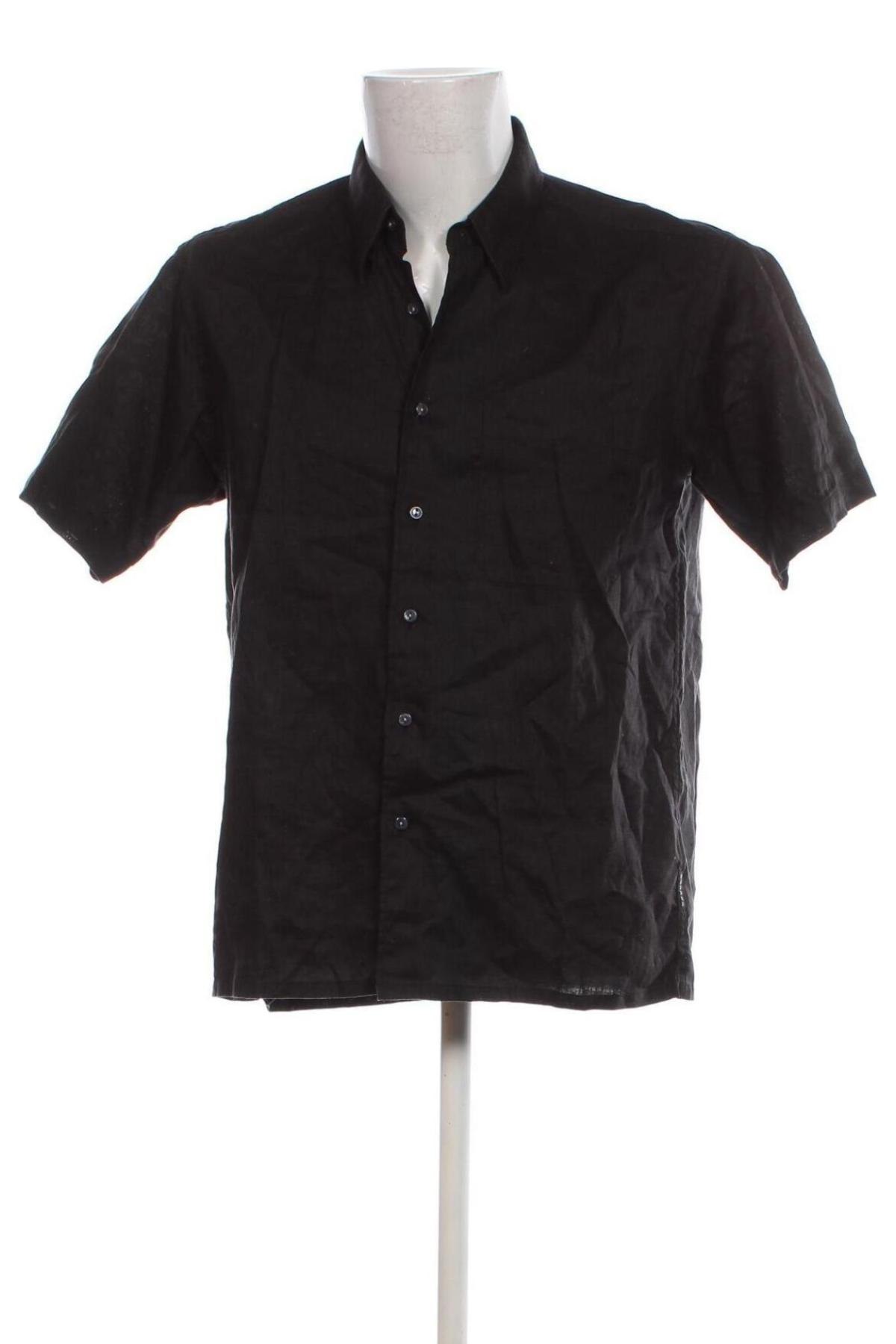 Ανδρικό πουκάμισο Hazard, Μέγεθος L, Χρώμα Μαύρο, Τιμή 13,23 €