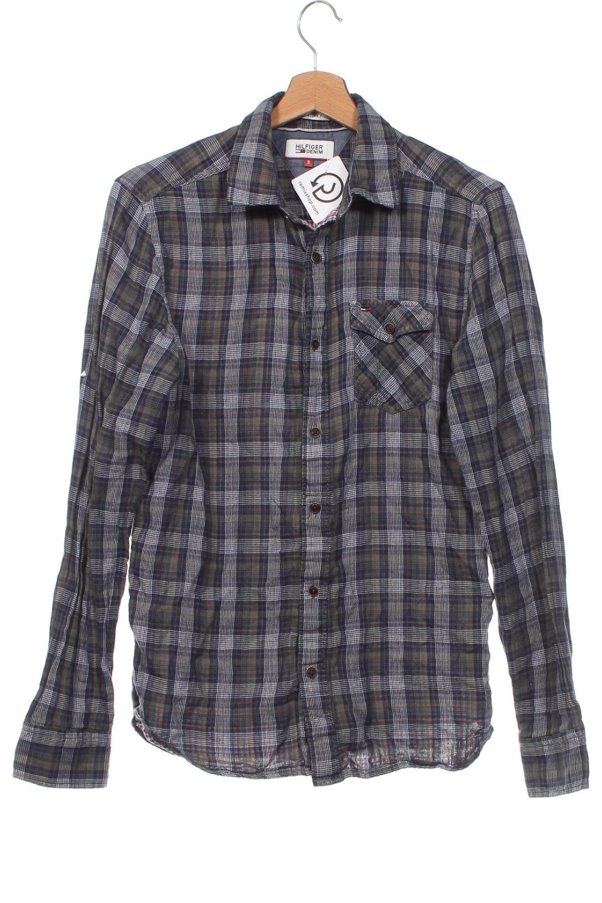 Ανδρικό πουκάμισο Hilfiger Denim, Μέγεθος S, Χρώμα Πολύχρωμο, Τιμή 23,20 €