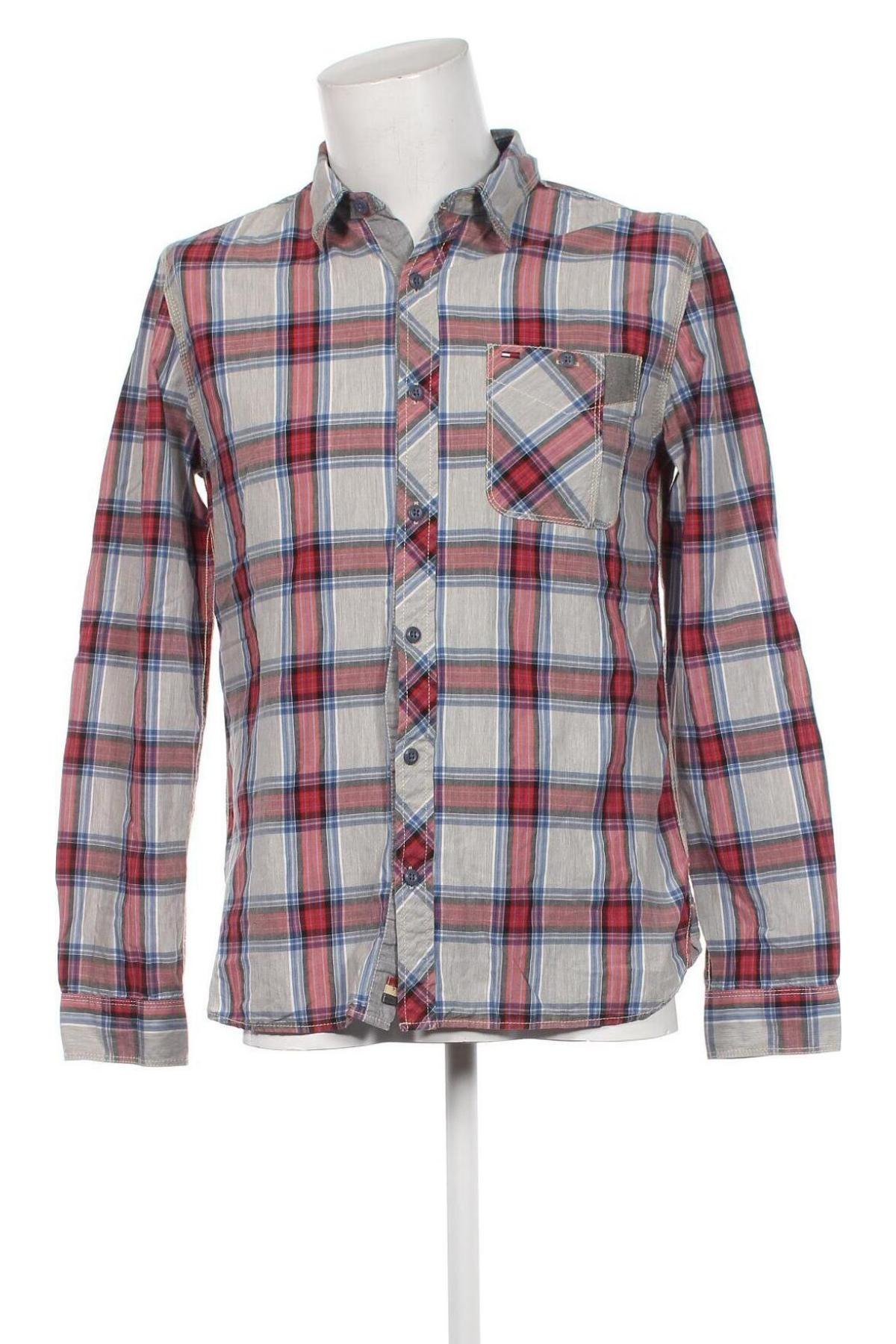 Мъжка риза Hilfiger Denim, Размер L, Цвят Многоцветен, Цена 40,50 лв.