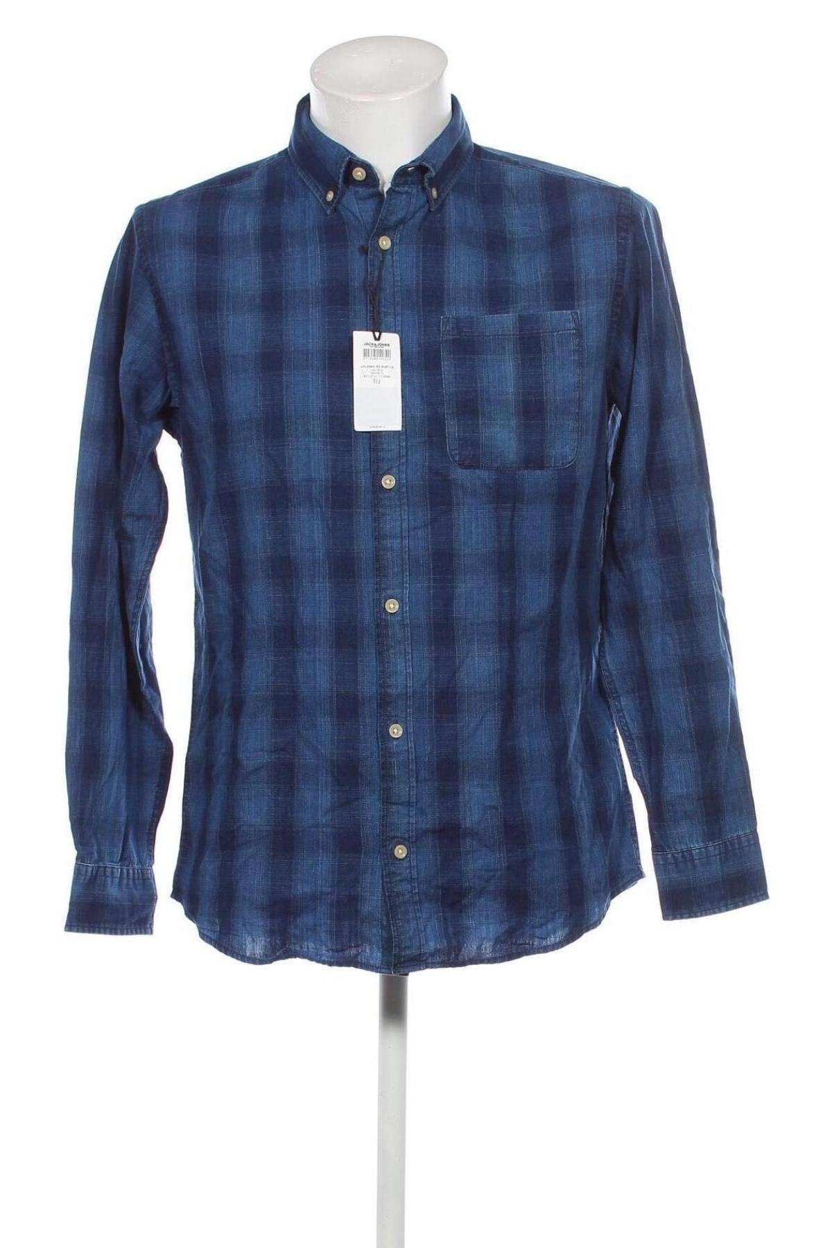 Pánská košile  Jack & Jones, Velikost L, Barva Modrá, Cena  653,00 Kč