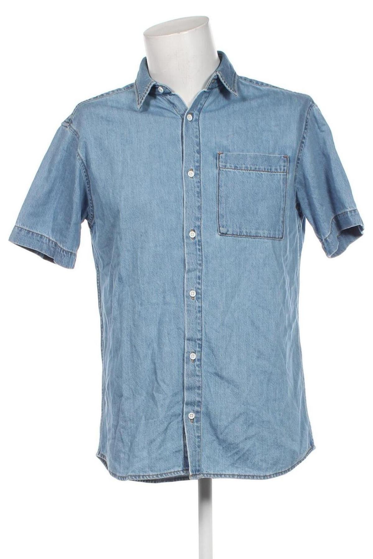 Herrenhemd Jack & Jones, Größe L, Farbe Blau, Preis 42,27 €