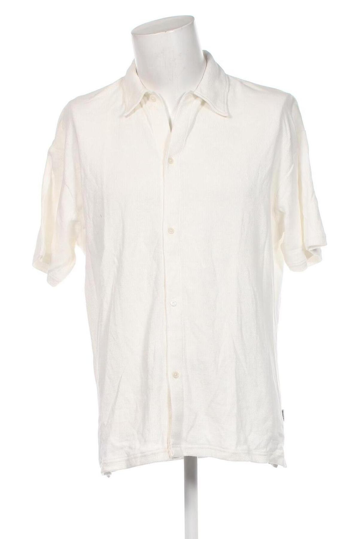Мъжка риза Jack & Jones, Размер L, Цвят Бял, Цена 46,74 лв.