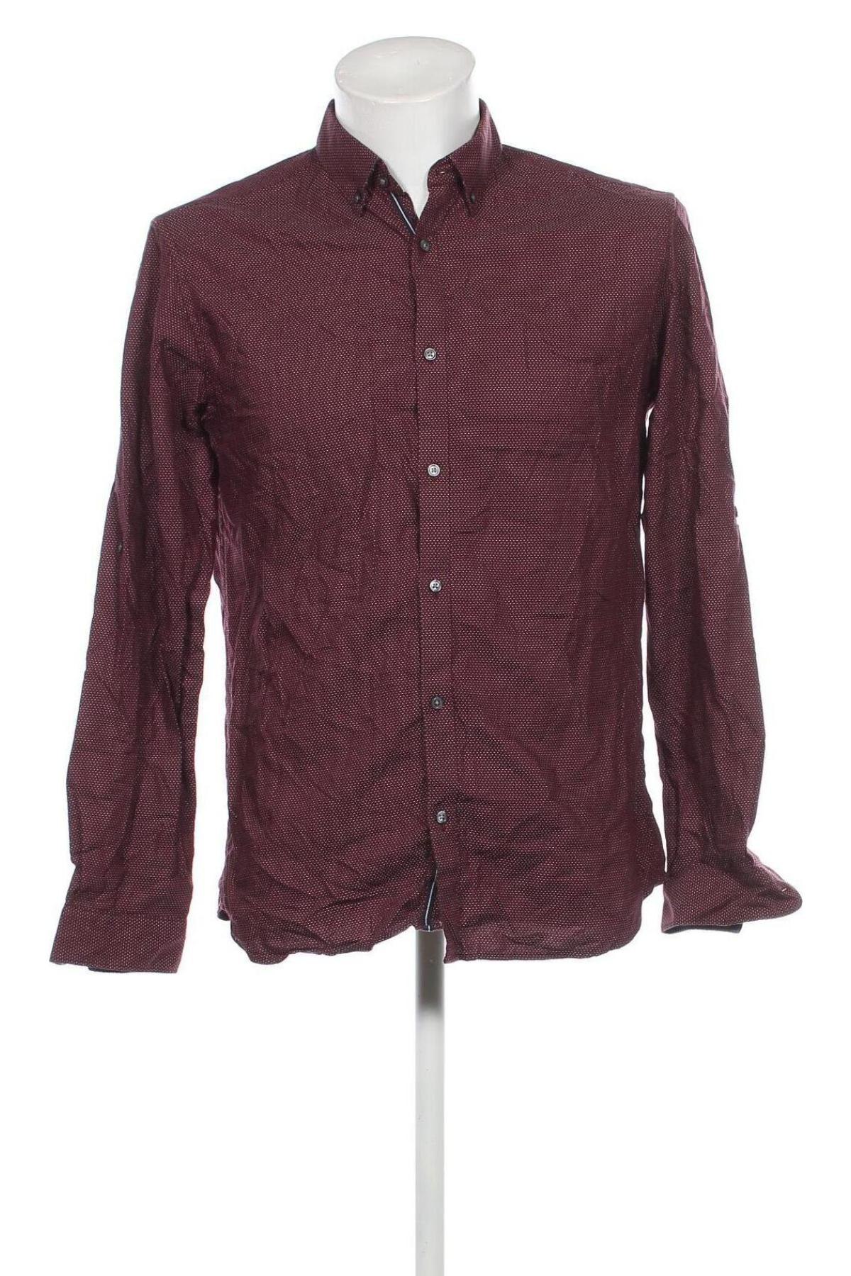 Herrenhemd Jack & Jones PREMIUM, Größe L, Farbe Rot, Preis € 23,66