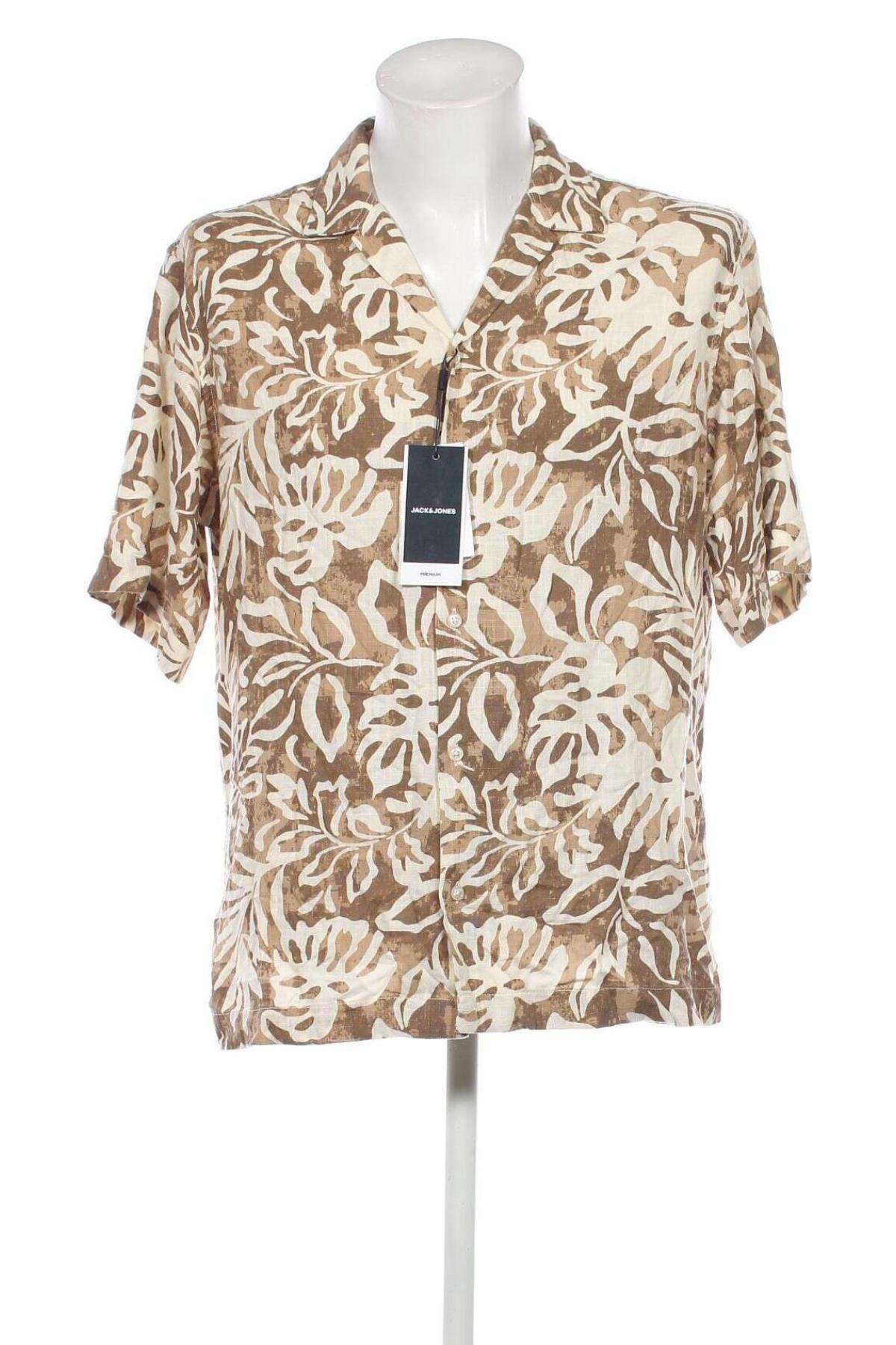 Ανδρικό πουκάμισο Jack & Jones PREMIUM, Μέγεθος L, Χρώμα Πολύχρωμο, Τιμή 21,43 €