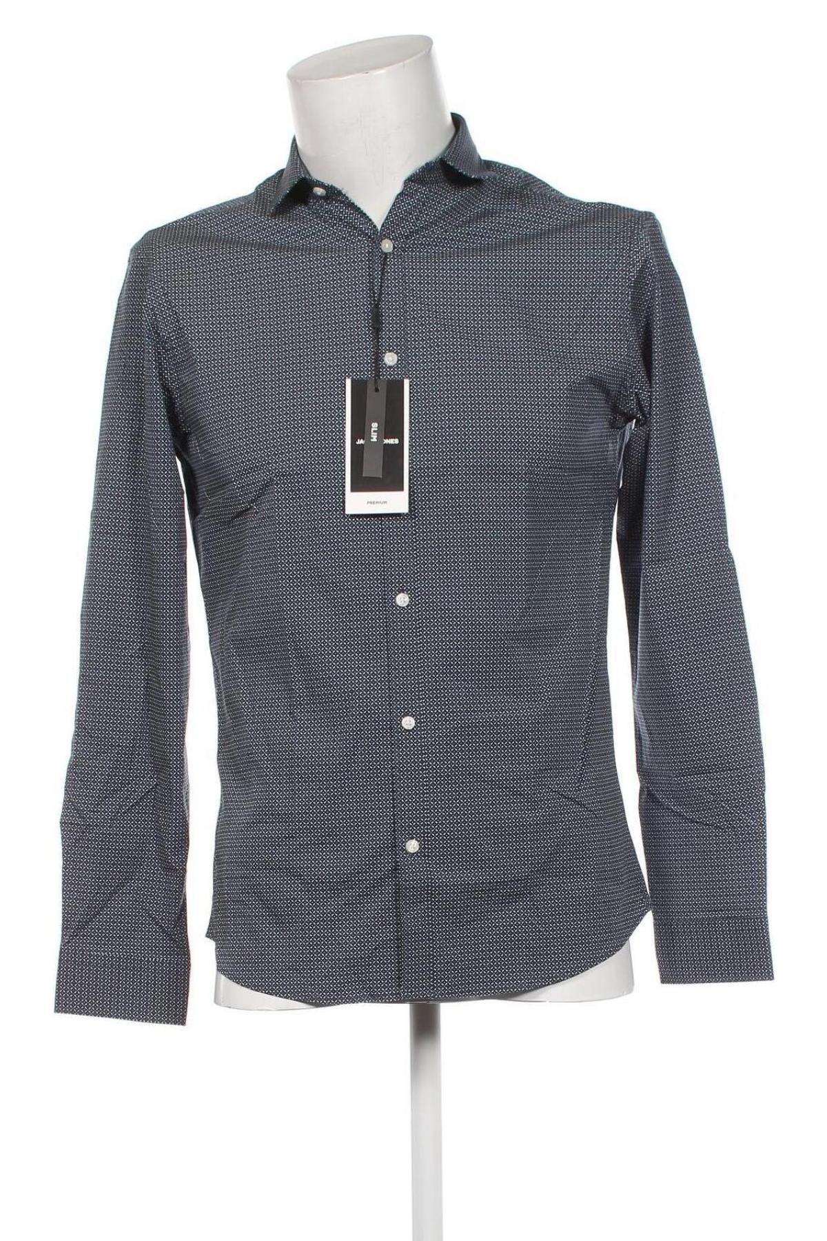 Herrenhemd Jack & Jones PREMIUM, Größe S, Farbe Blau, Preis 39,69 €