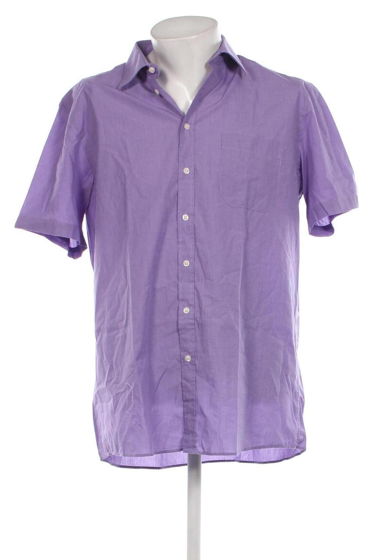 Мъжка риза Kingfield, Размер XL, Цвят Лилав, Цена 15,08 лв.