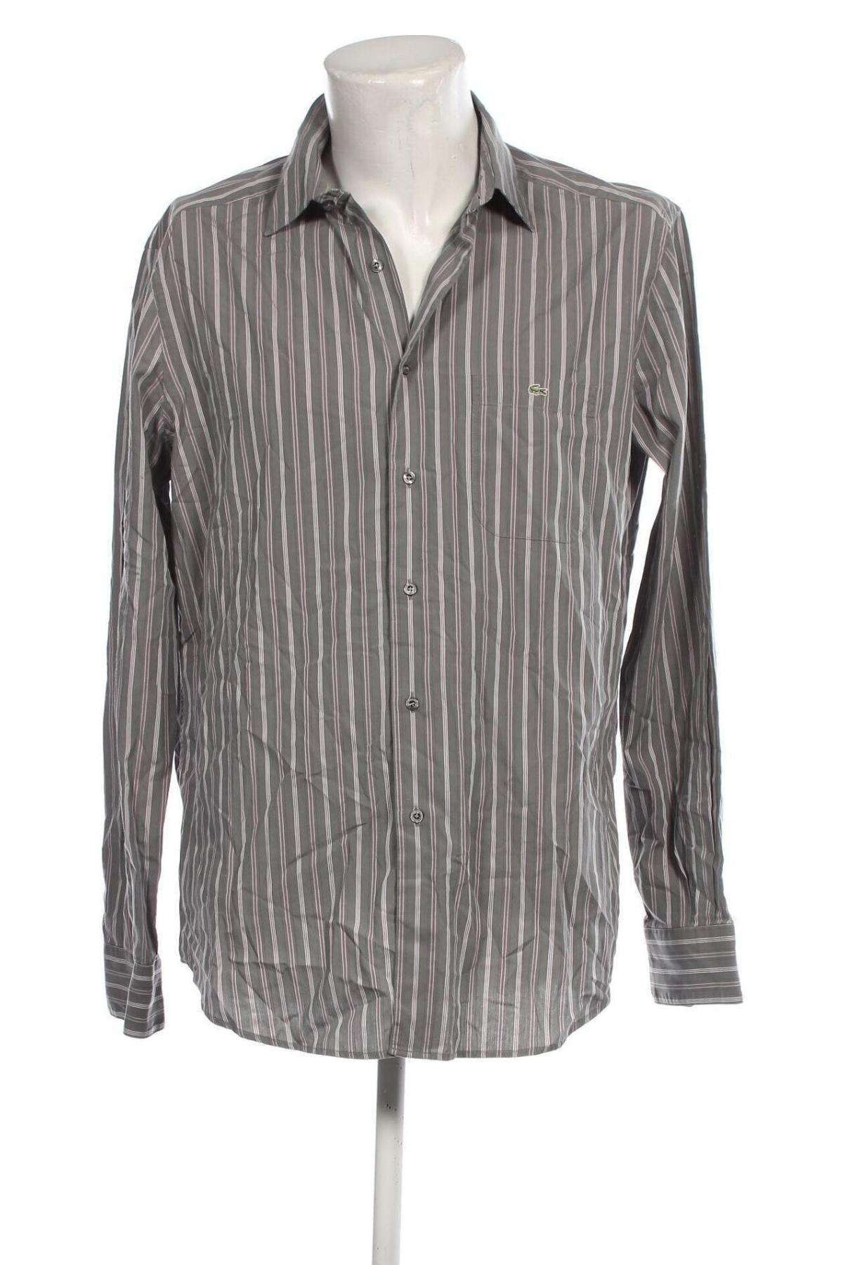 Pánska košeľa  Lacoste, Veľkosť XL, Farba Sivá, Cena  42,53 €