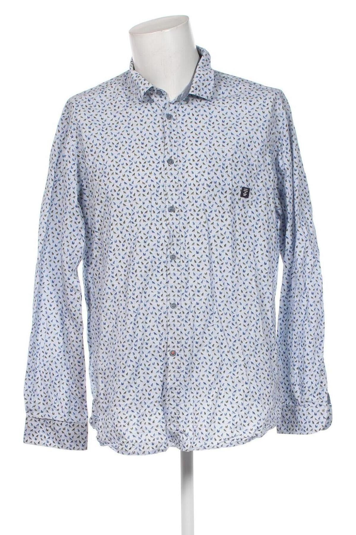 Ανδρικό πουκάμισο Lerros, Μέγεθος XL, Χρώμα Πολύχρωμο, Τιμή 10,52 €