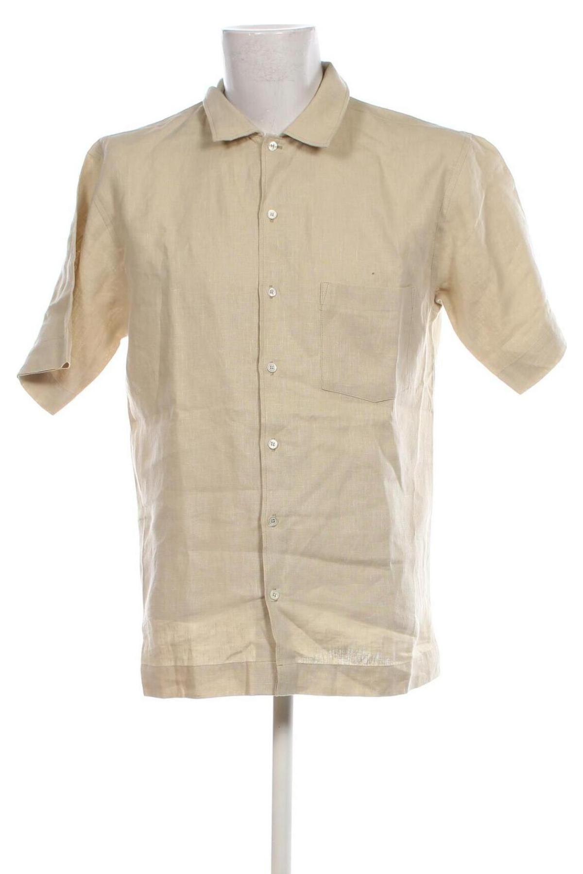 Ανδρικό πουκάμισο Mads Norgaard, Μέγεθος XL, Χρώμα  Μπέζ, Τιμή 52,61 €