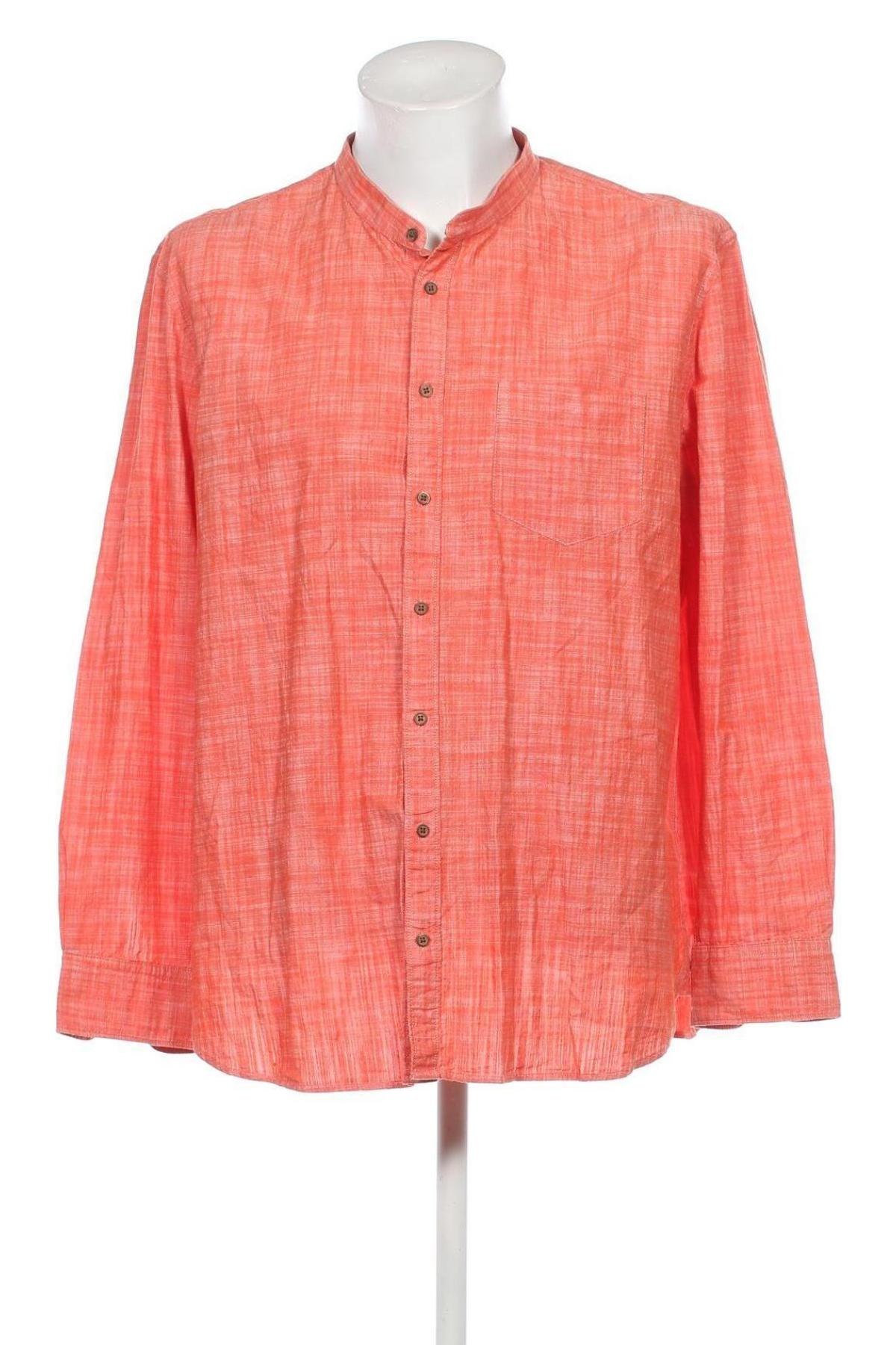 Herrenhemd Montego, Größe XXL, Farbe Orange, Preis 20,18 €