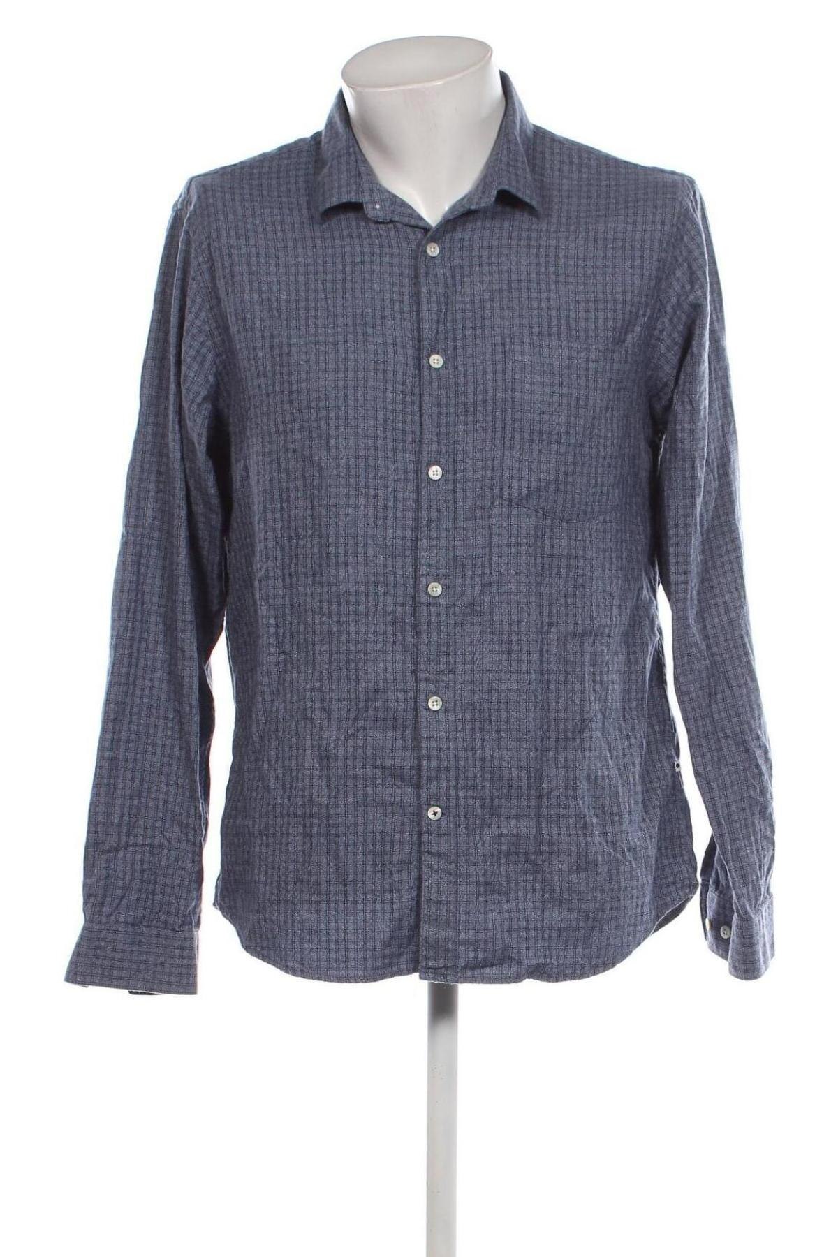 Ανδρικό πουκάμισο NN07, Μέγεθος XL, Χρώμα Μπλέ, Τιμή 20,88 €