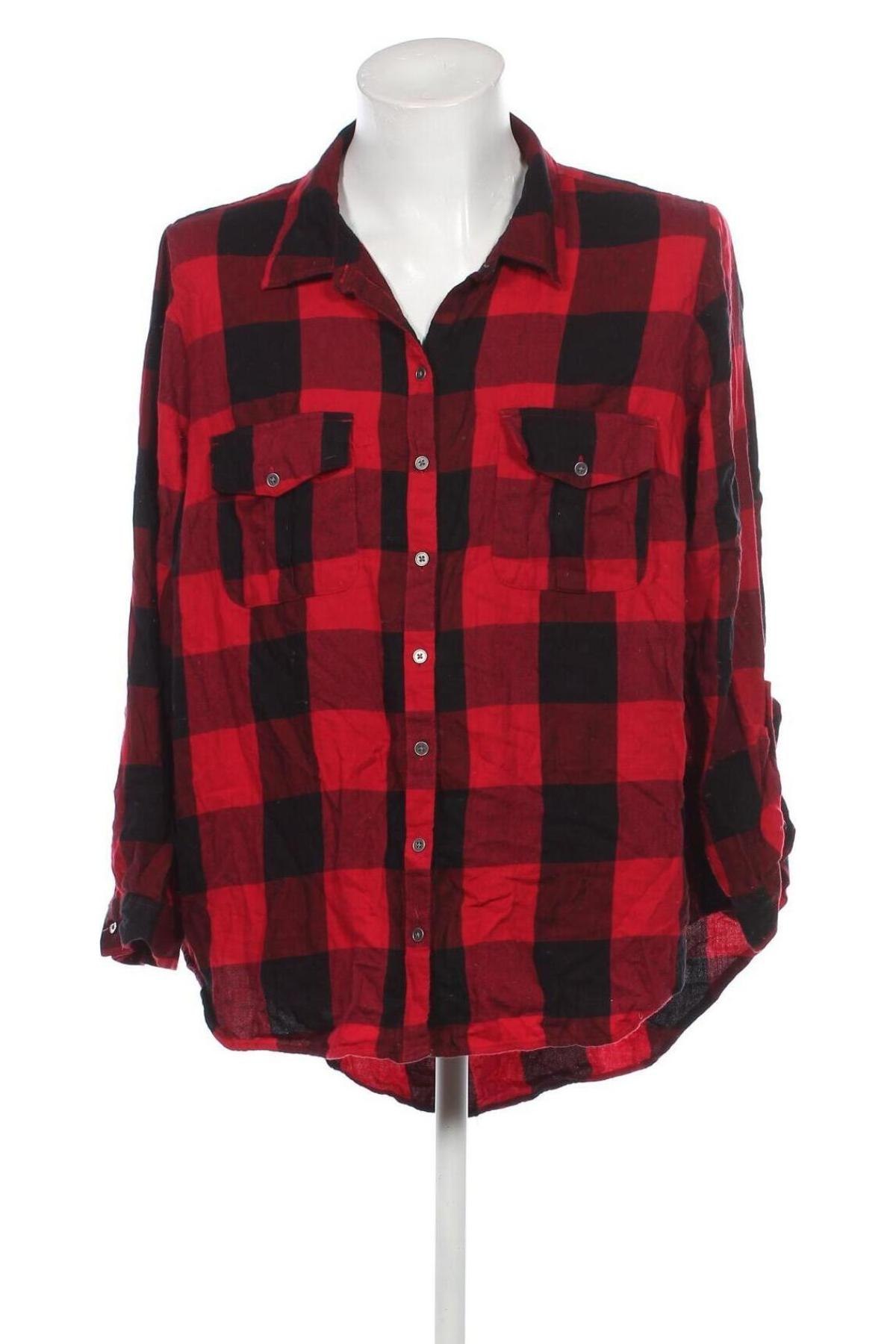 Ανδρικό πουκάμισο New Directions, Μέγεθος 3XL, Χρώμα Κόκκινο, Τιμή 8,97 €