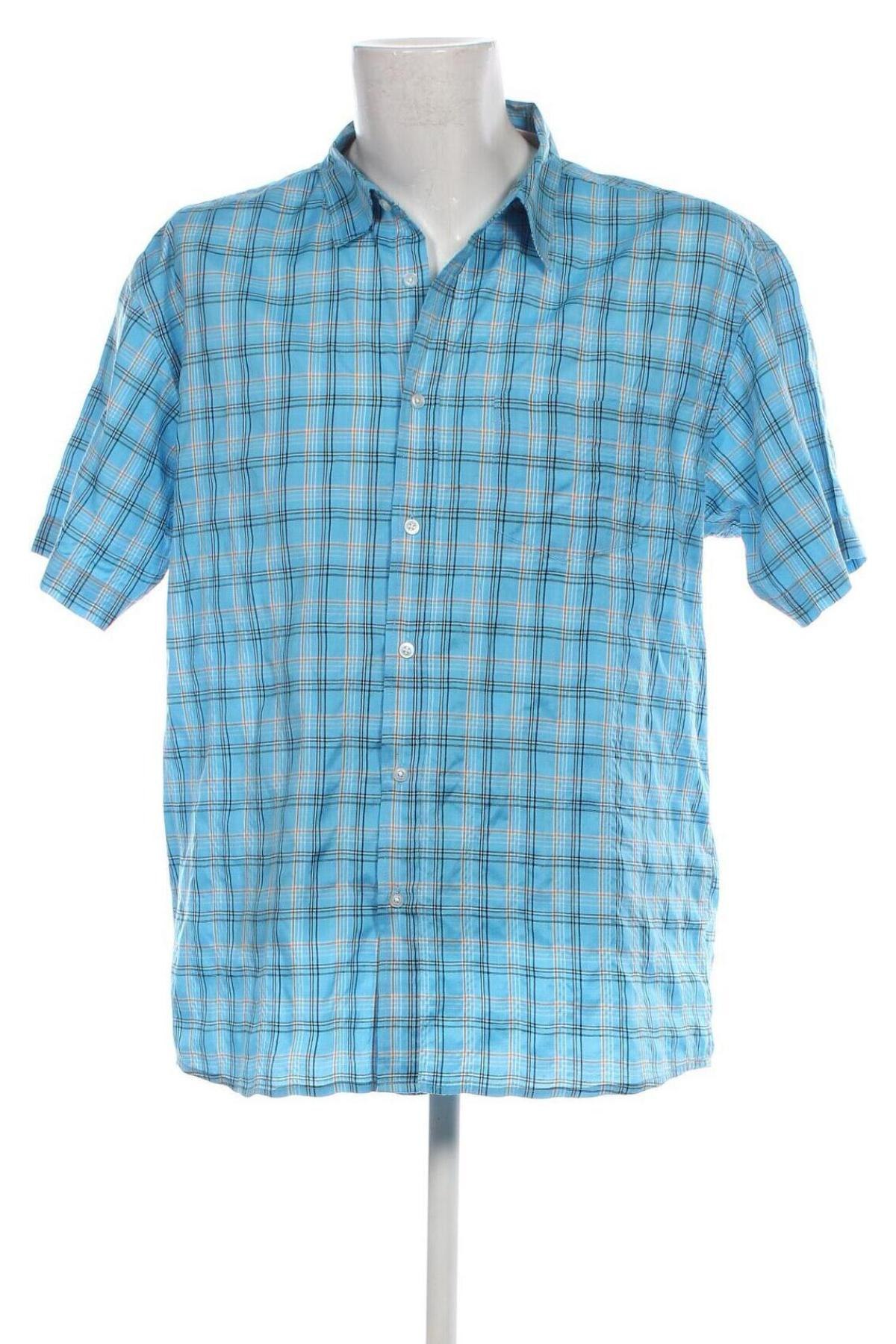 Ανδρικό πουκάμισο Okay, Μέγεθος XXL, Χρώμα Μπλέ, Τιμή 10,23 €