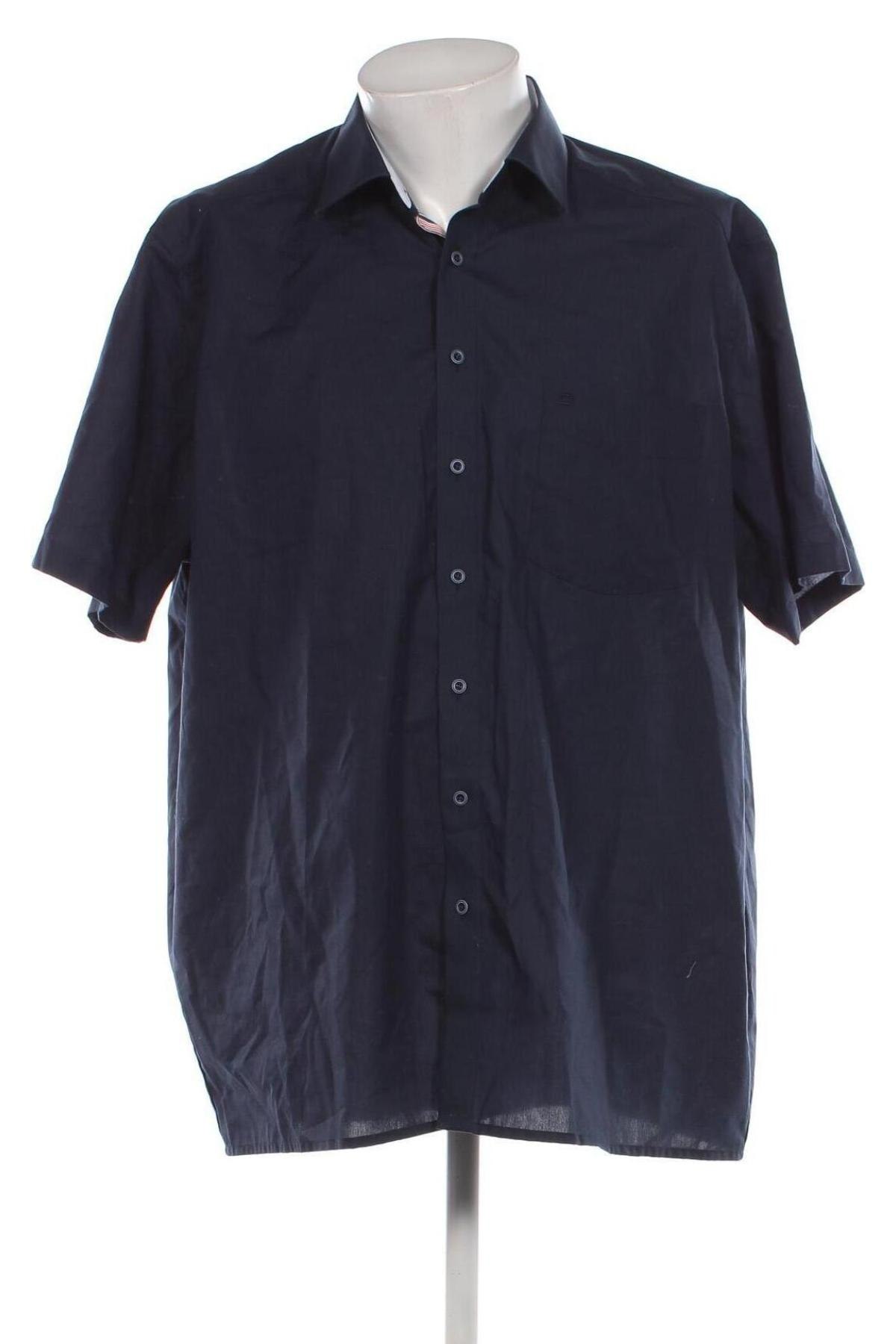 Ανδρικό πουκάμισο Olymp, Μέγεθος XXL, Χρώμα Μπλέ, Τιμή 14,55 €