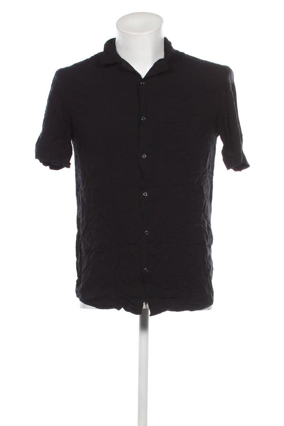 Мъжка риза Only & Sons, Размер L, Цвят Черен, Цена 39,10 лв.