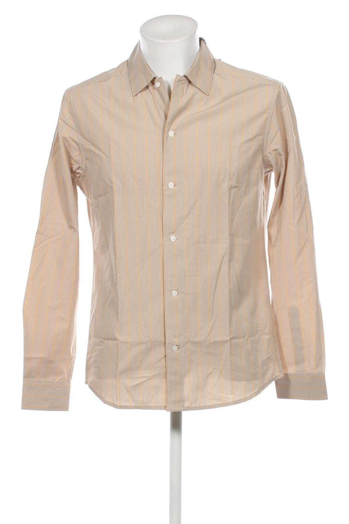 Ανδρικό πουκάμισο Only & Sons, Μέγεθος M, Χρώμα  Μπέζ, Τιμή 13,04 €