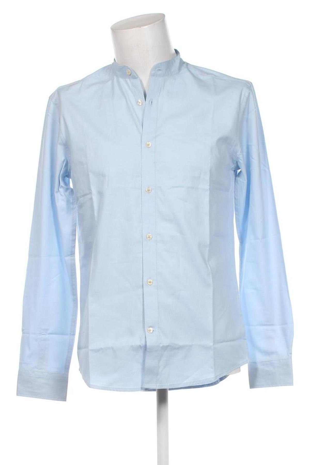 Ανδρικό πουκάμισο Only & Sons, Μέγεθος M, Χρώμα Μπλέ, Τιμή 13,04 €