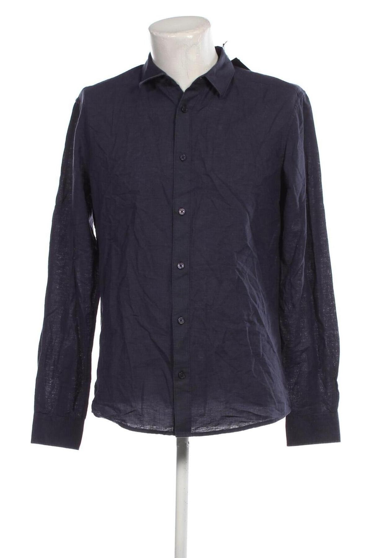 Herrenhemd Only & Sons, Größe L, Farbe Blau, Preis € 13,04